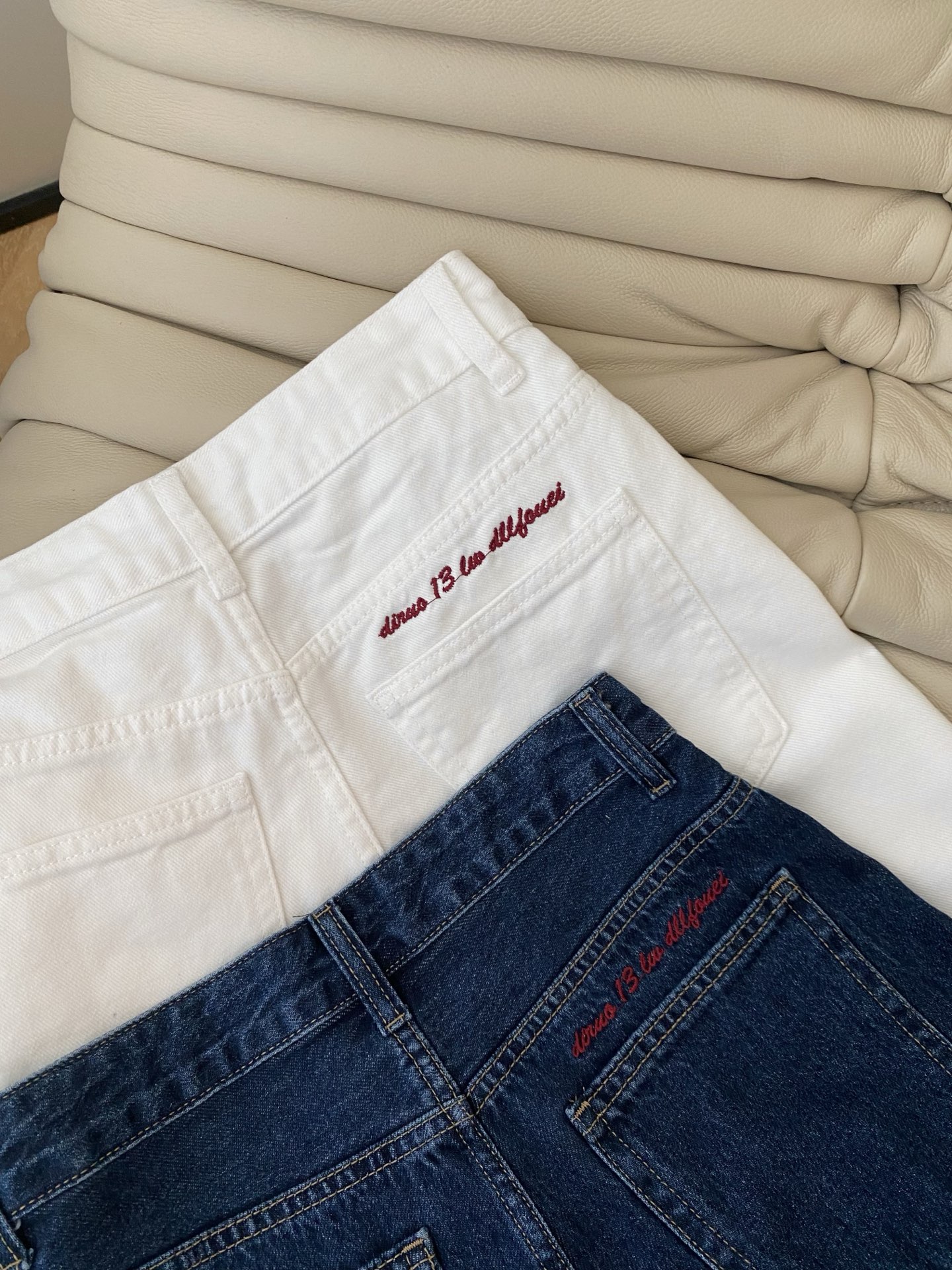 High Waist Denim Bermuda Shorts - Street Style, Comfortable Fit, 2 Colors 6 i1747817603378 269 0 4