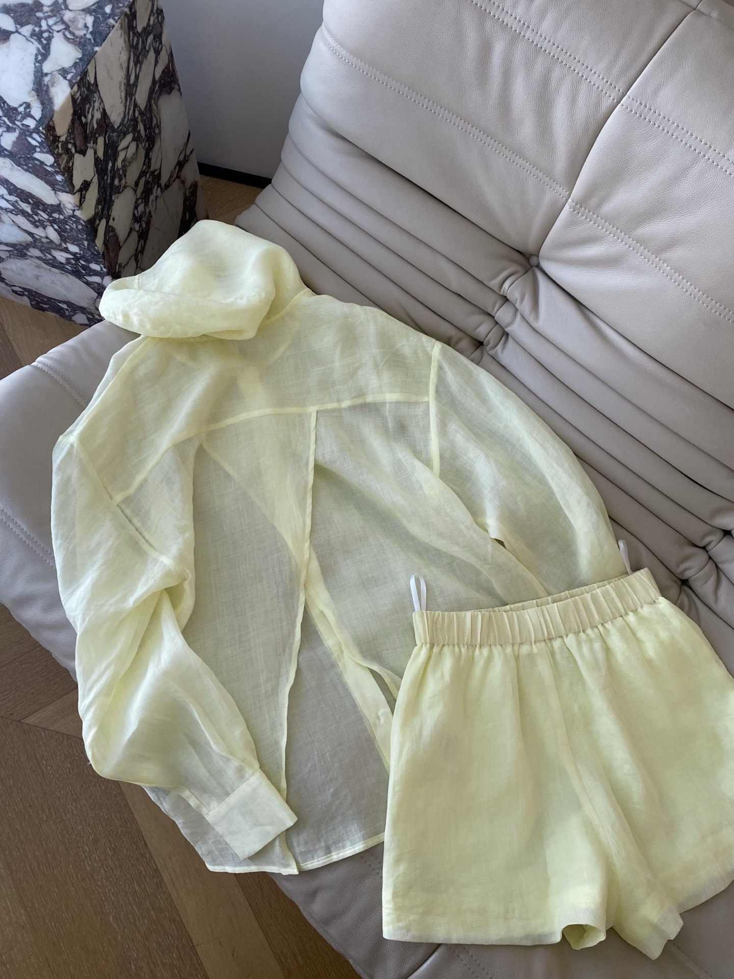 Linen Hoodie Shorts Set - Casual & Stylish Two-Piece Outfit 8 i1747818057452 7046 0 6