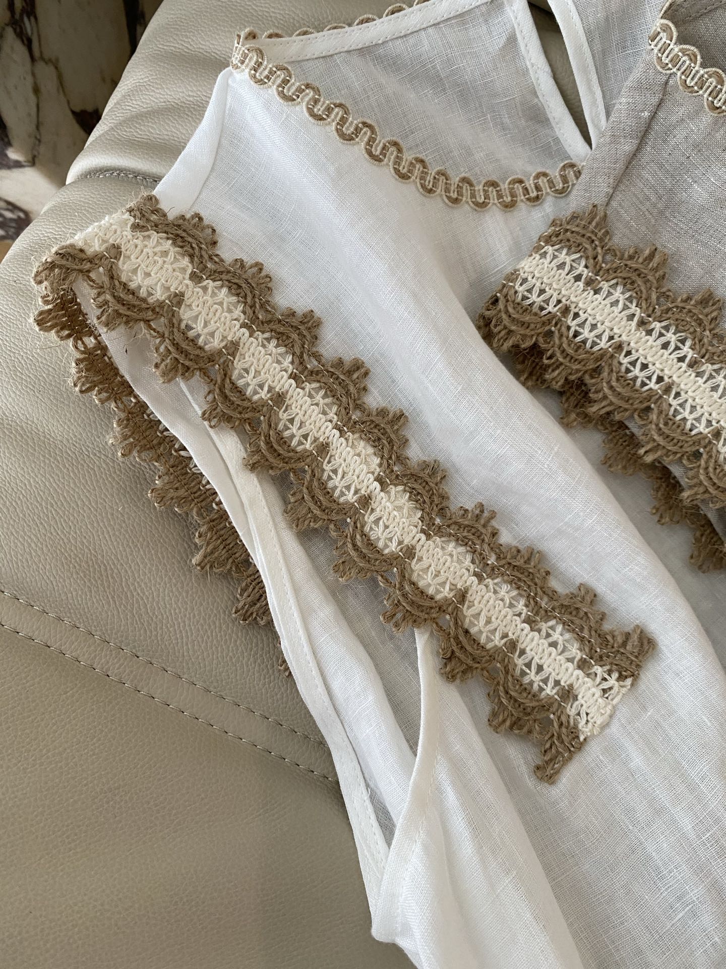 Linen Crochet Vest and Shorts Set - Lightweight & Breathable Summer Outfit 5 i1747903708174 7210 0 3