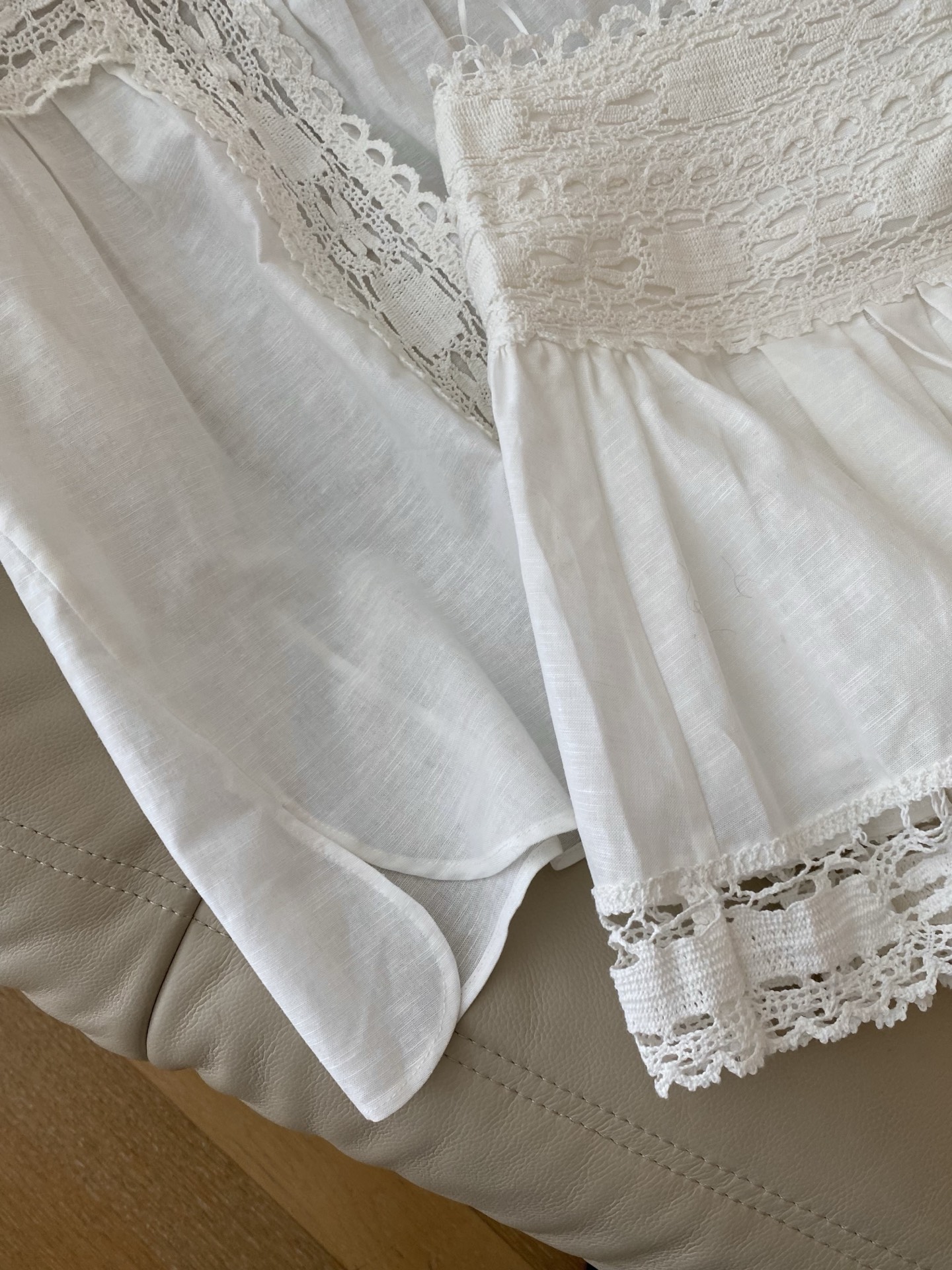 Elegant White Floral Lace Short Sleeve Set - Perfect for Spring/Summer 6 i1748424085520 1668 0 4