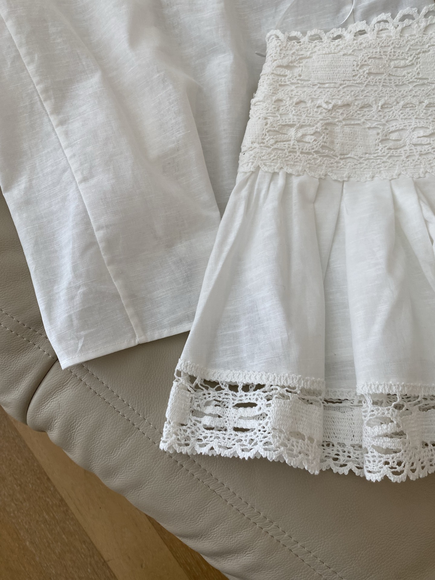 Elegant White Floral Lace Short Sleeve Set - Perfect for Spring/Summer 9 i1748424085532 2547 0 7