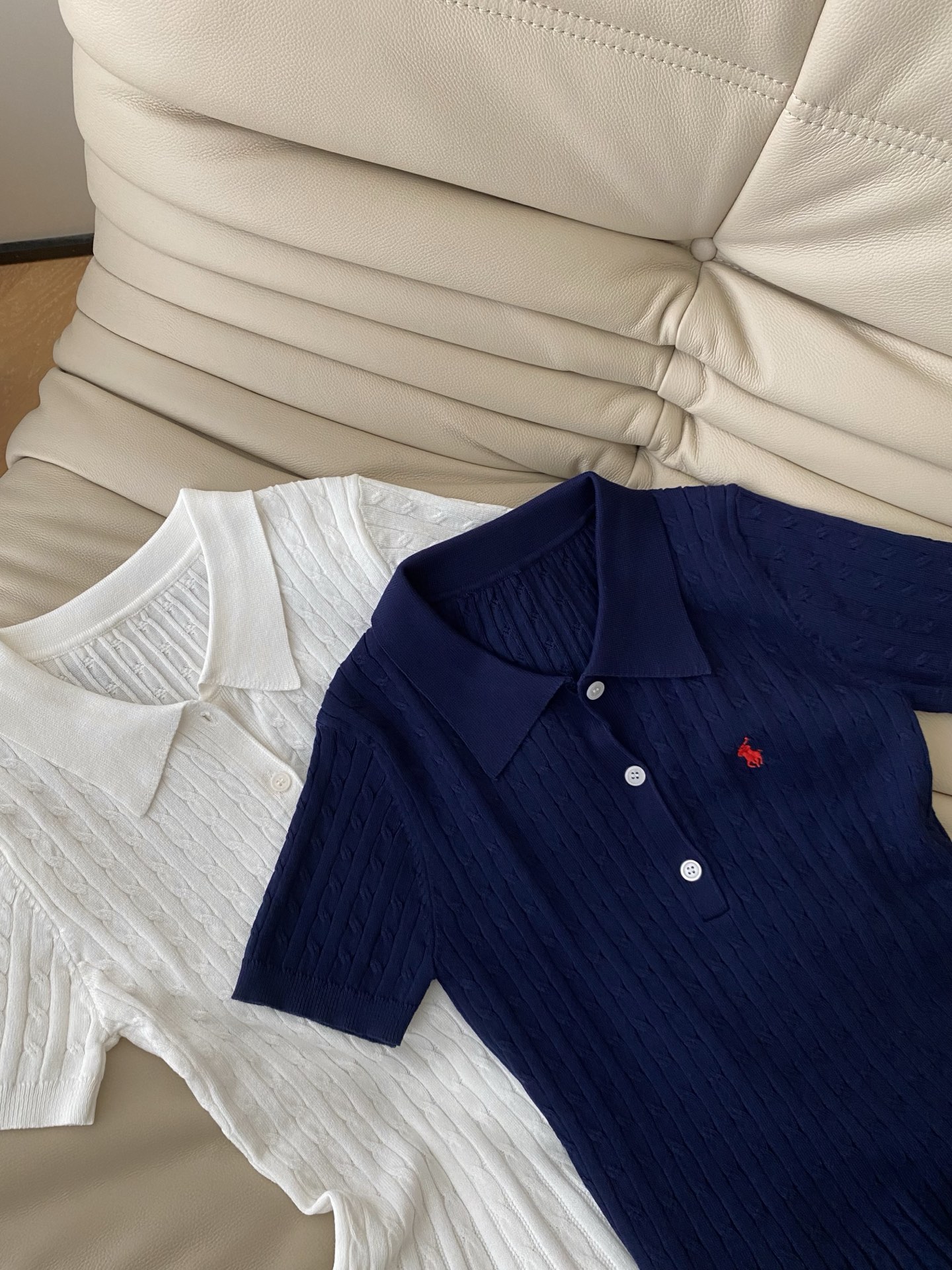 Elegant Knitted Polo Dress with A-Line Silhouette - Spring/Summer Collection 9 i1750584087943 8821 0 7