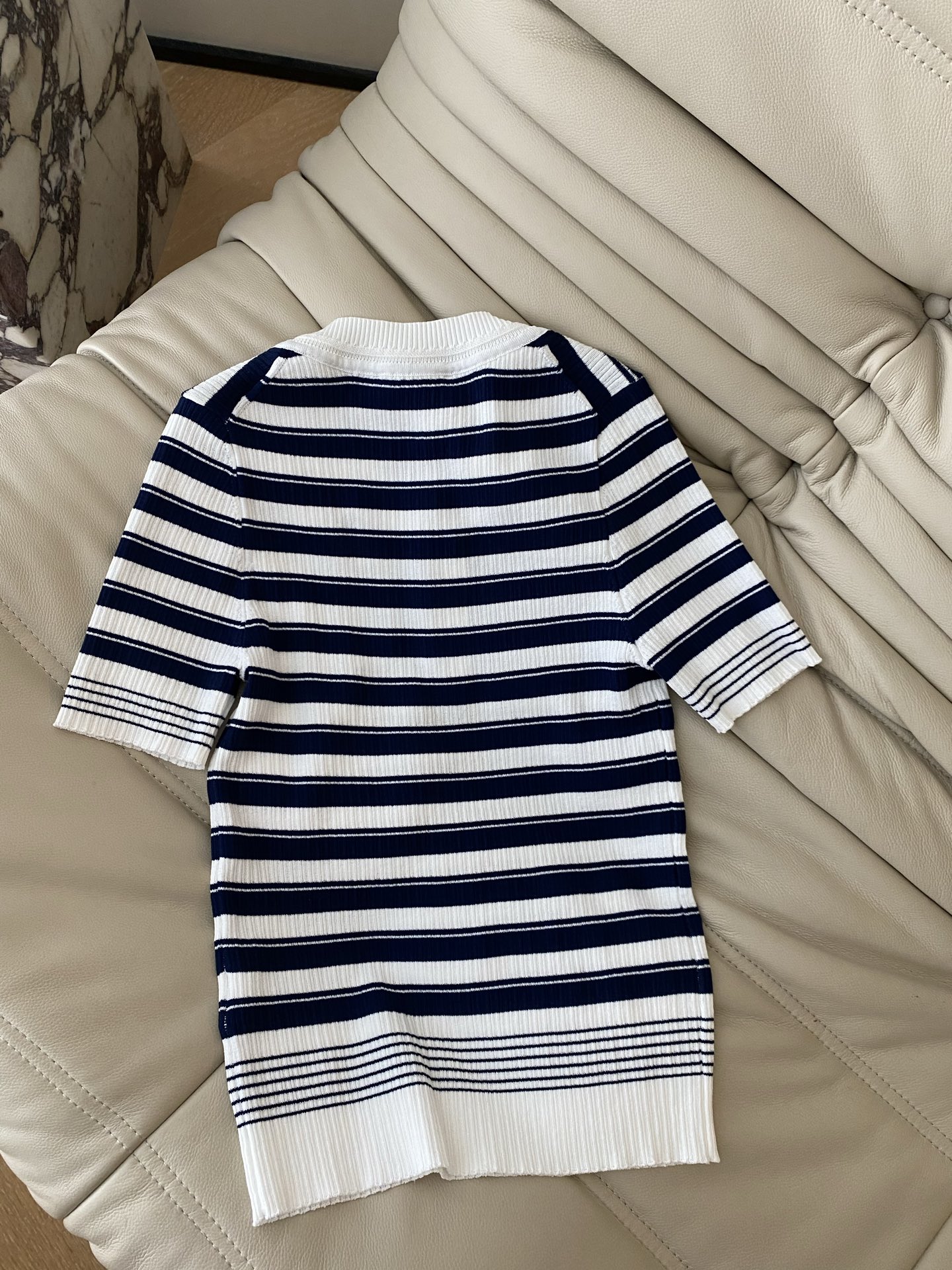 Vivienne Westwood Blue and White Striped Knit Top - Nautical Style 8 i1753000800548 3151 0 6