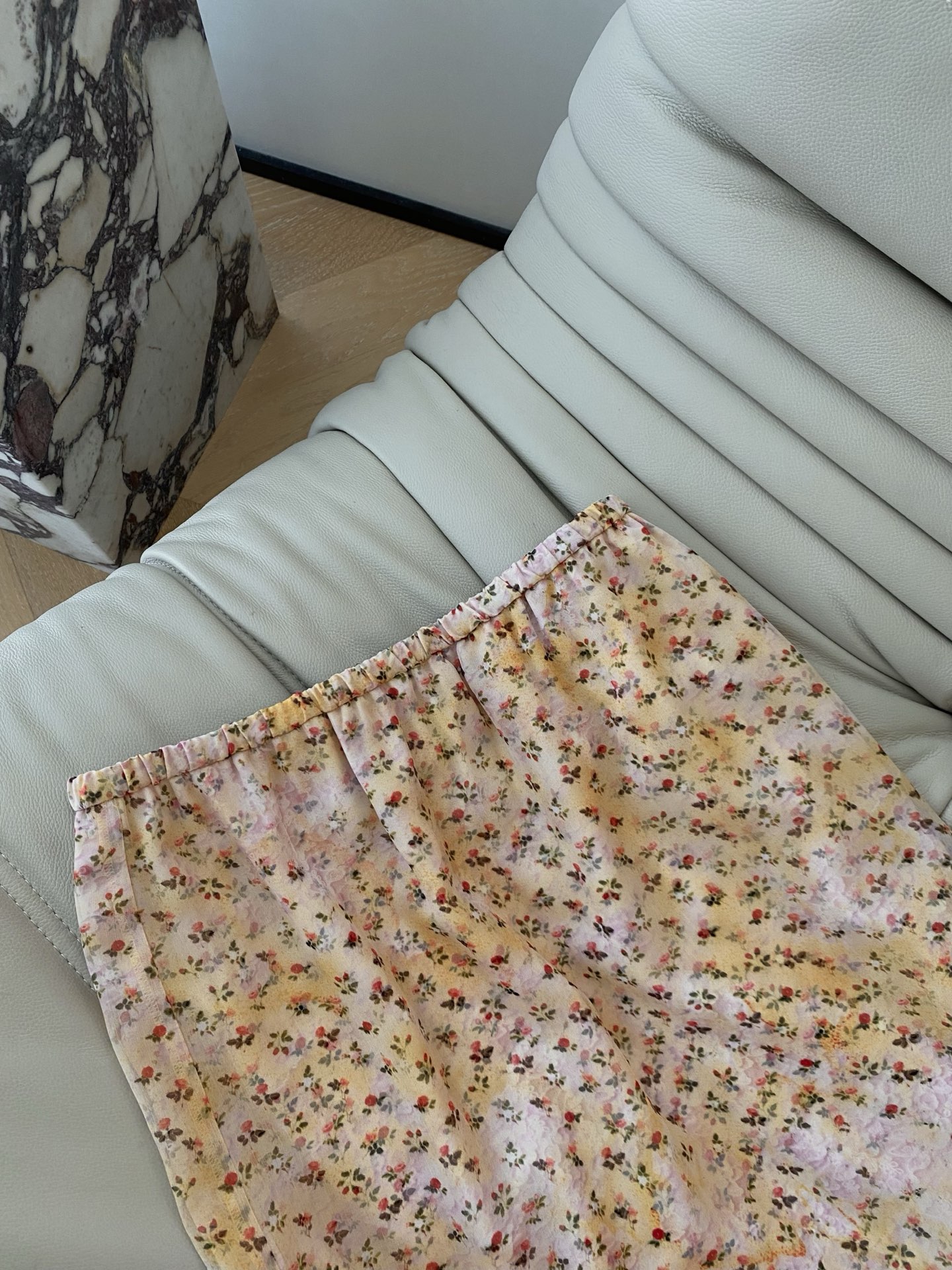 Floral Print High Waist Midi Skirt - Lightweight & Comfortable Summer Style 3 i1753522872176 9478 0 1