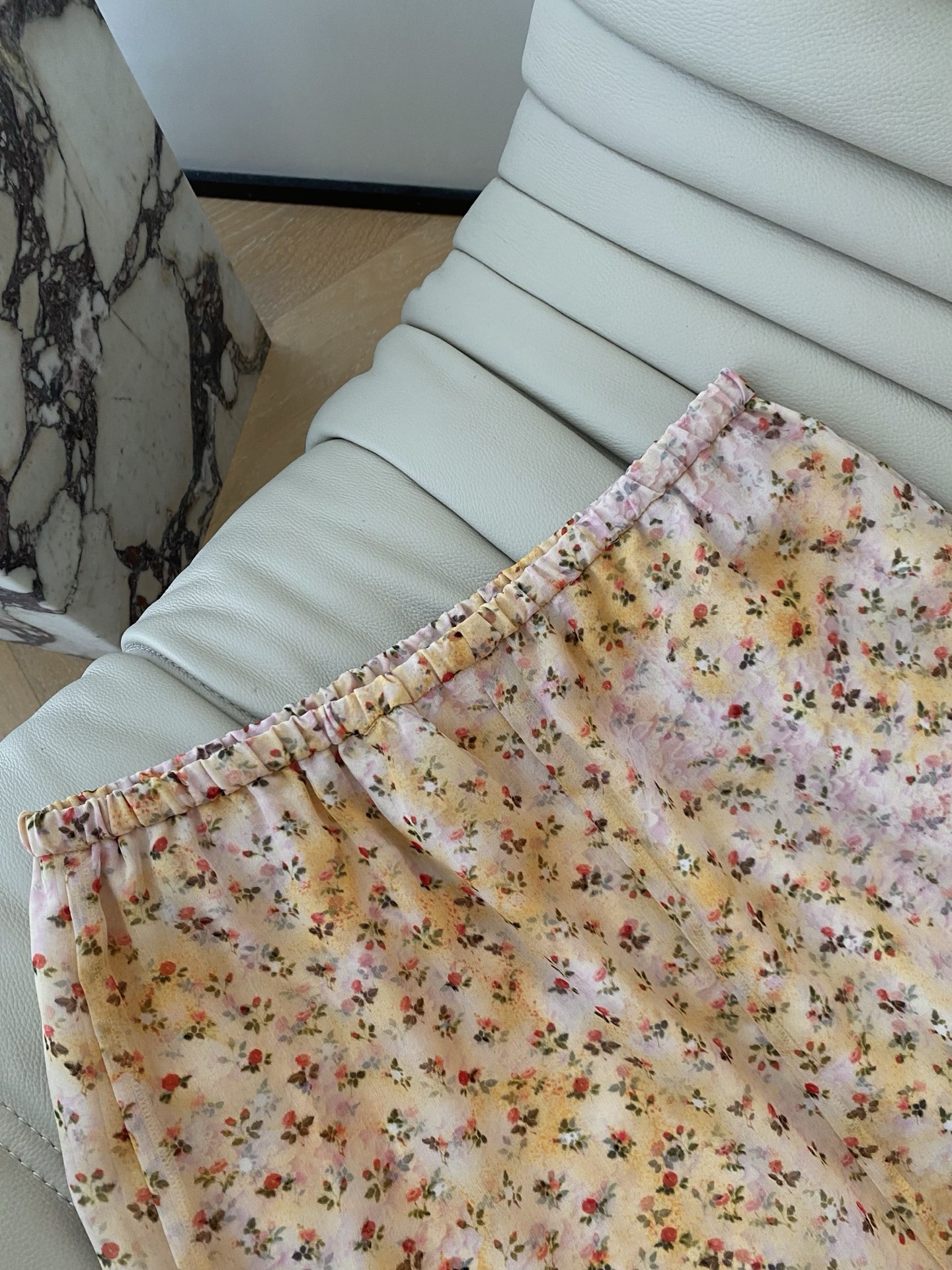 Floral Print High Waist Midi Skirt - Lightweight & Comfortable Summer Style 7 i1753522872176 9524 0 5