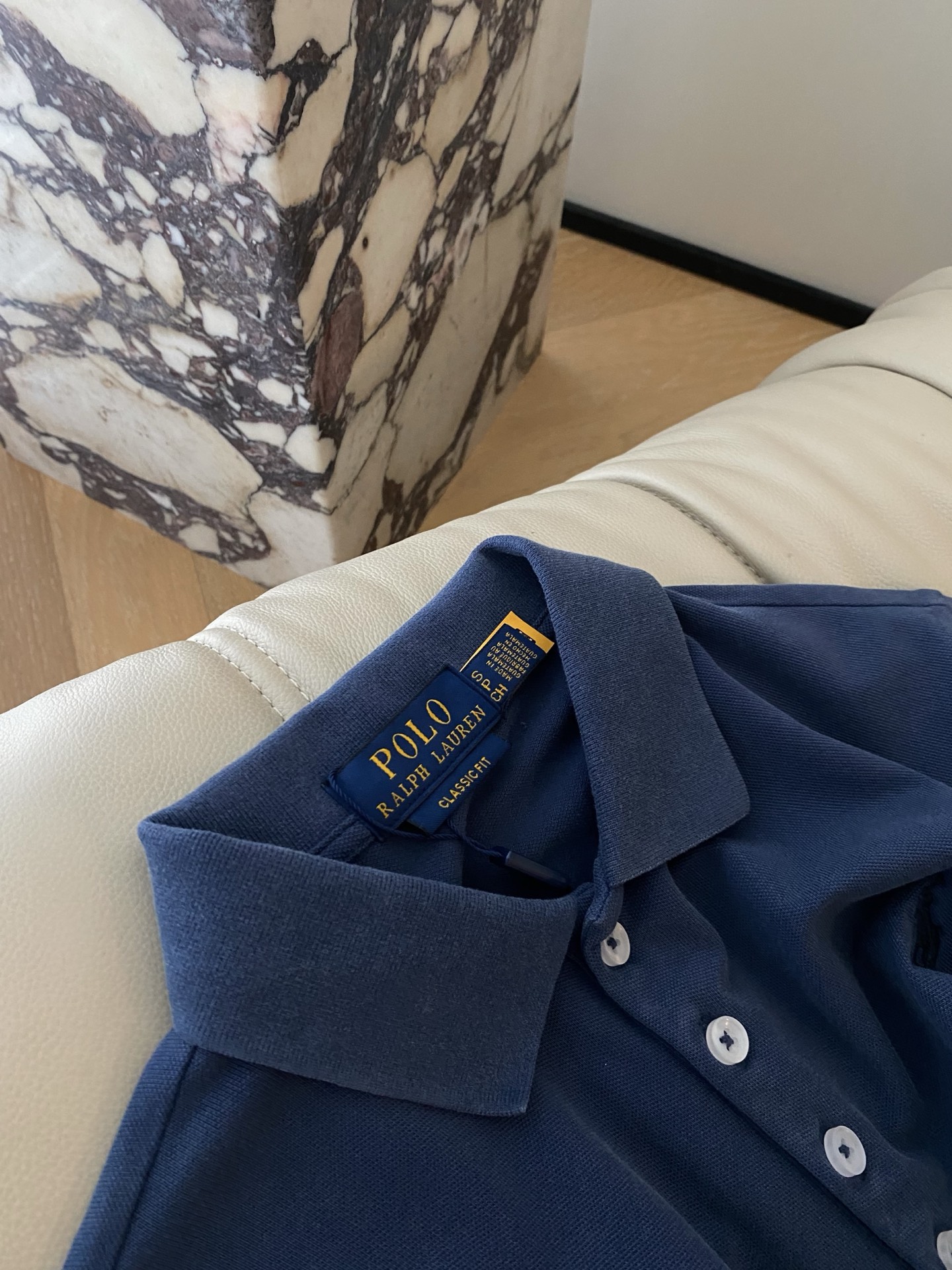Navy Blue Polo Pullover: Classic Cotton Knit Sweater, Soft & Comfortable 7 i1753783911803 4794 0 4