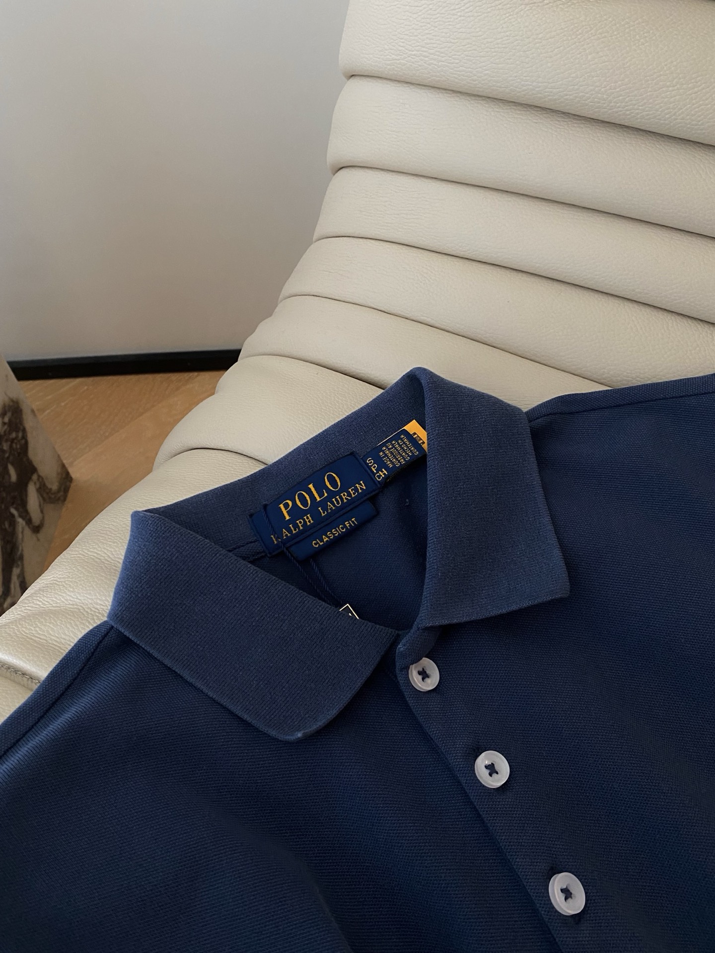 Navy Blue Polo Pullover: Classic Cotton Knit Sweater, Soft & Comfortable 4 i1753783912724 3438 0 2