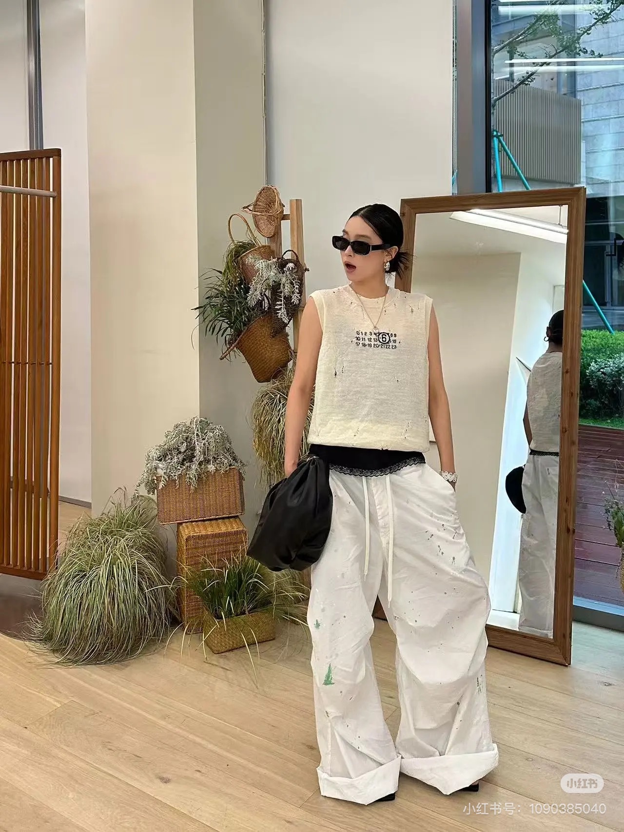 The sweet, American, digital, rededicated wool vest - 图片 2