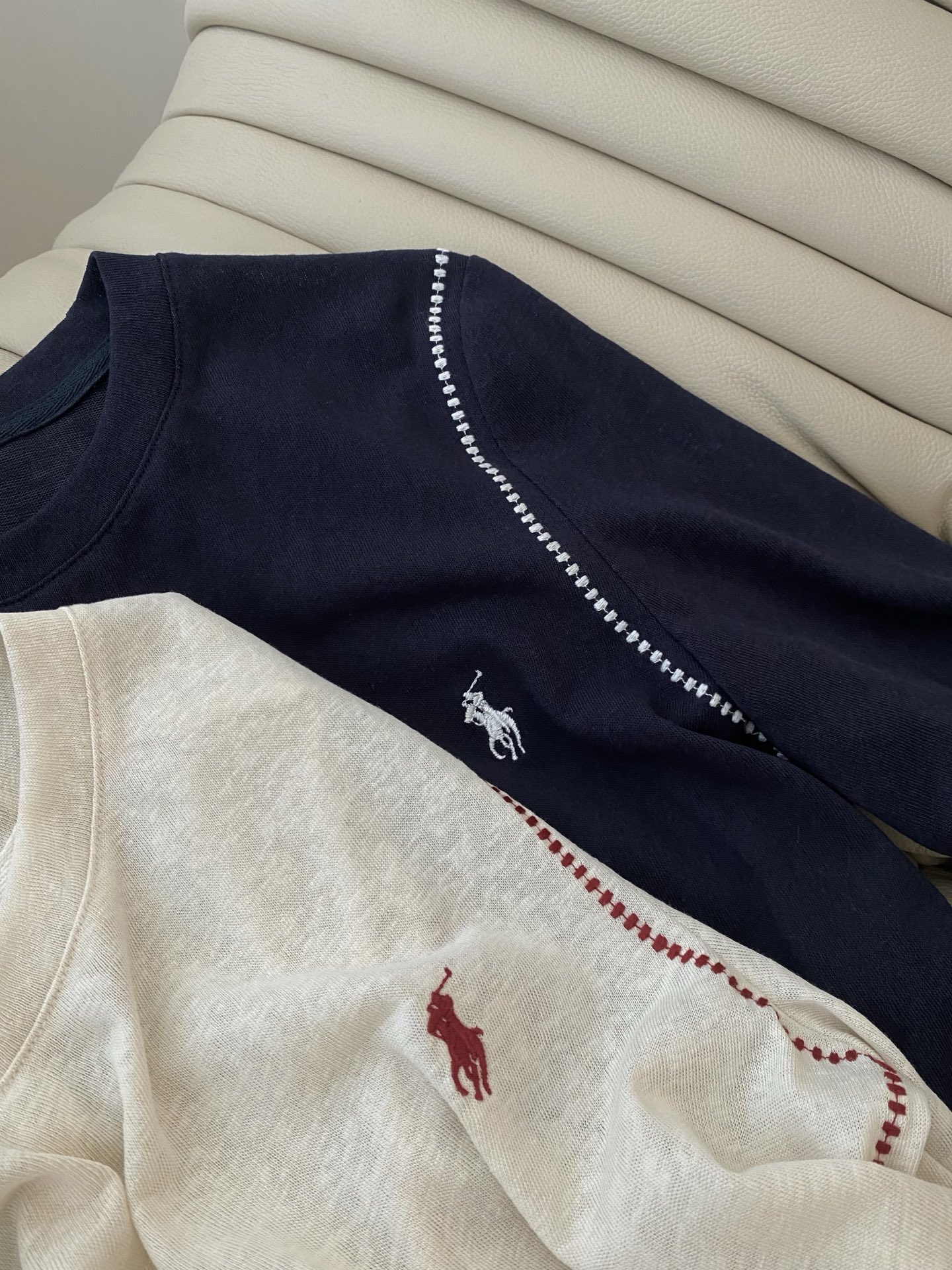 Color Block Cotton-Blend Polo Shirt with Embroidered Pony - Slim Fit 5 i1754642213326 3319 0 3