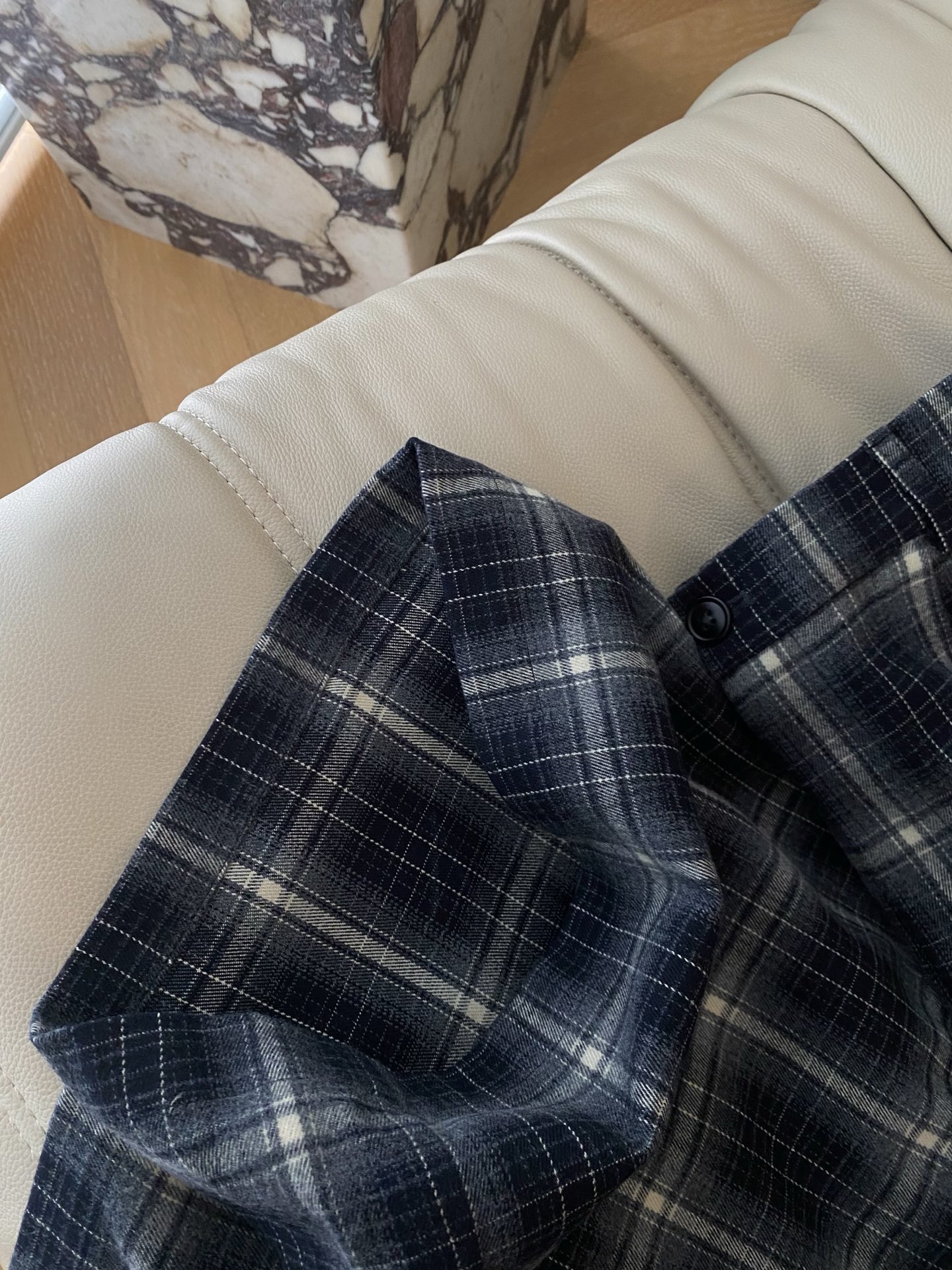 Plaid High Waist Straight Leg Pants with Elastic Waistband 7 i1758361261513 3914 0 5