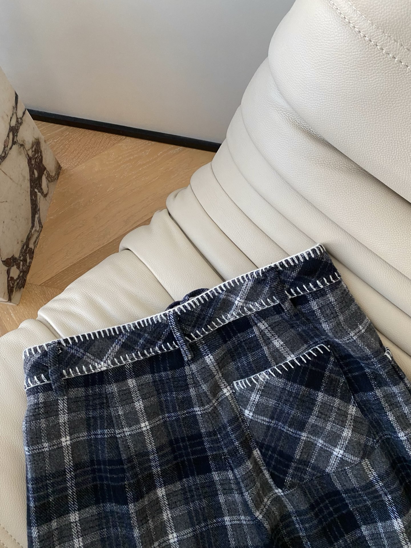 Vintage Plaid Wide Leg Pants - High-Waisted, Loose Fit, Black and Grey 9 i1760433534048 4448 0 7