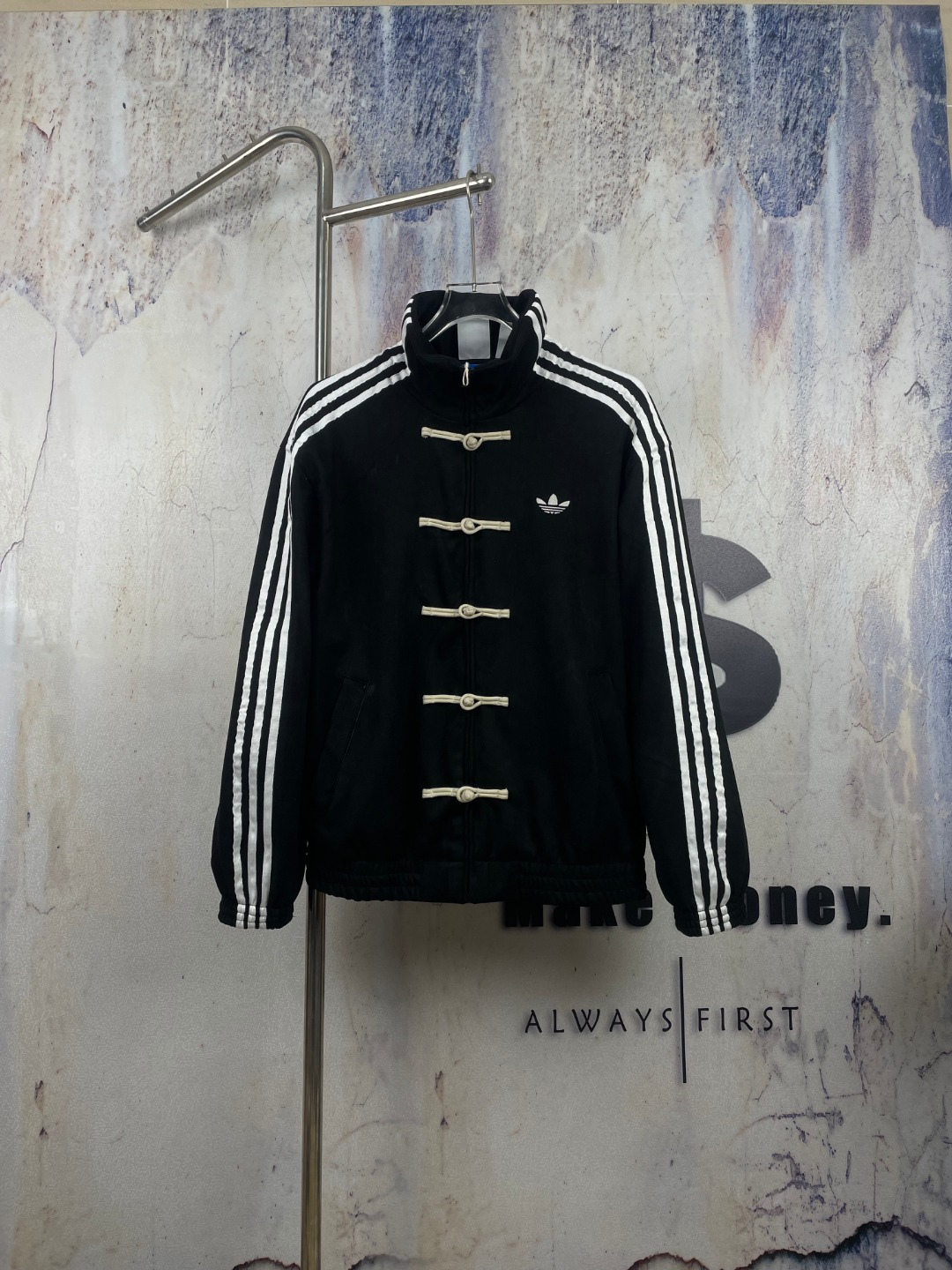 P185 Número de modelo - AD955 [99% de fidelidad] 🔘Adidas 𝐚𝐝𝐢𝐝𝐚𝐬 Nueva chaqueta estilo Tang de gamuza con estilo …