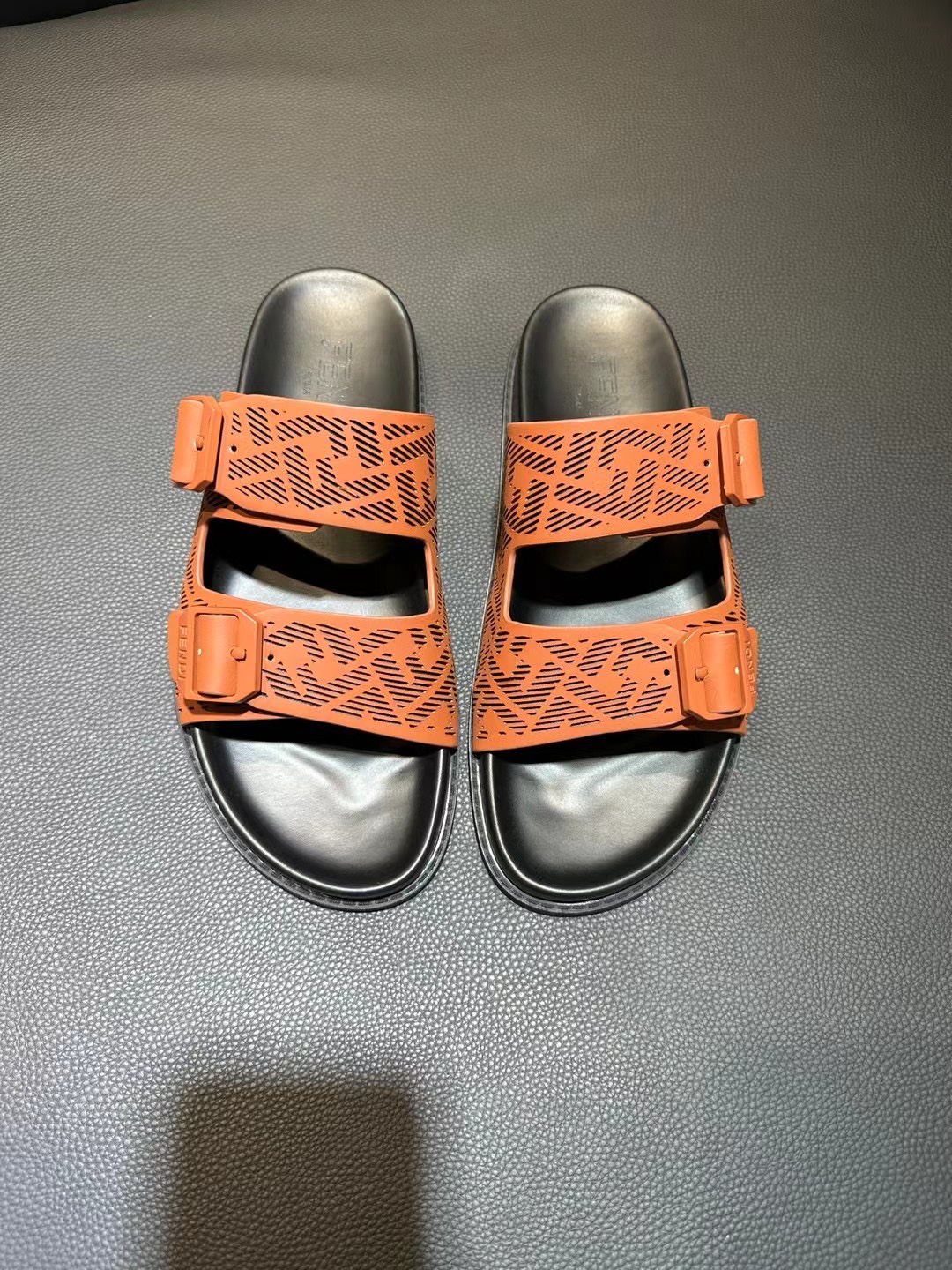 Fendi Style Brown Leather Men's Shoes Lookbook Reference image 1