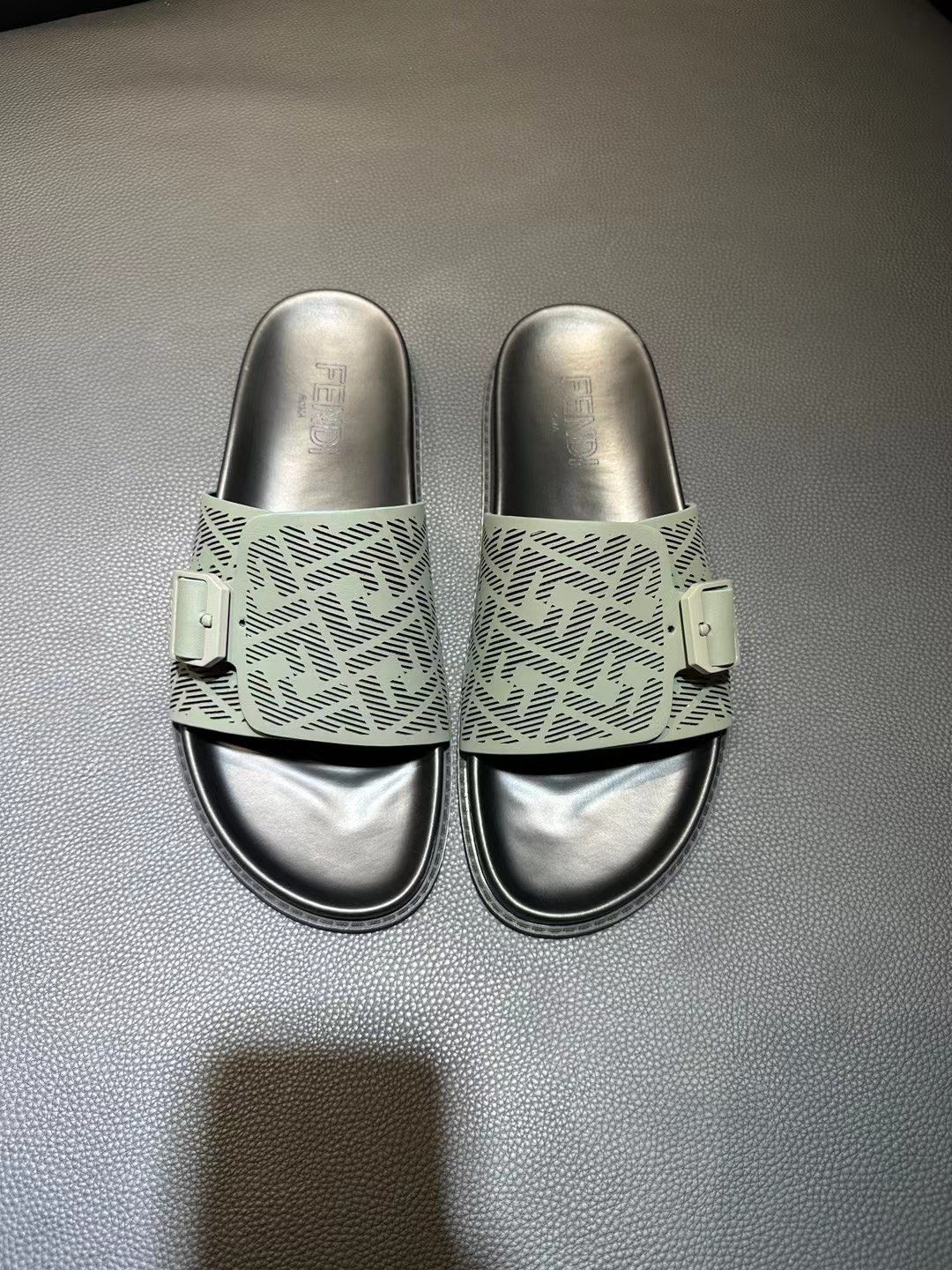 Fendi Style Brown Leather Men's Shoes Lookbook Reference image 1