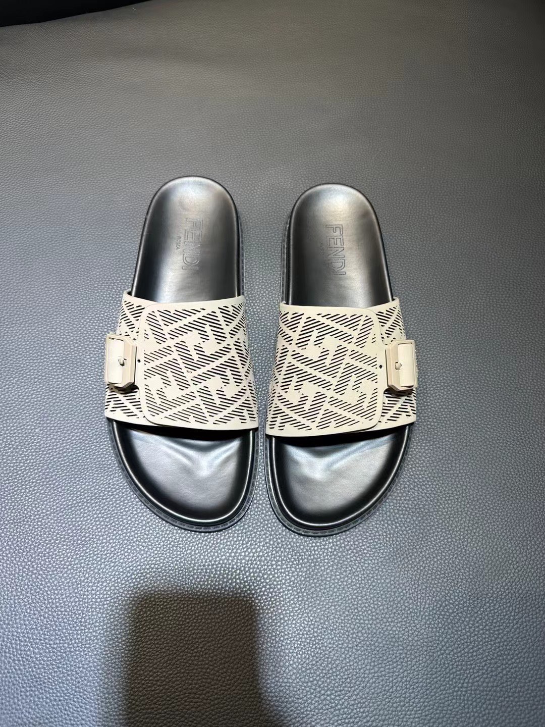 Fendi Style Brown Leather Men's Shoes Lookbook Reference image 1