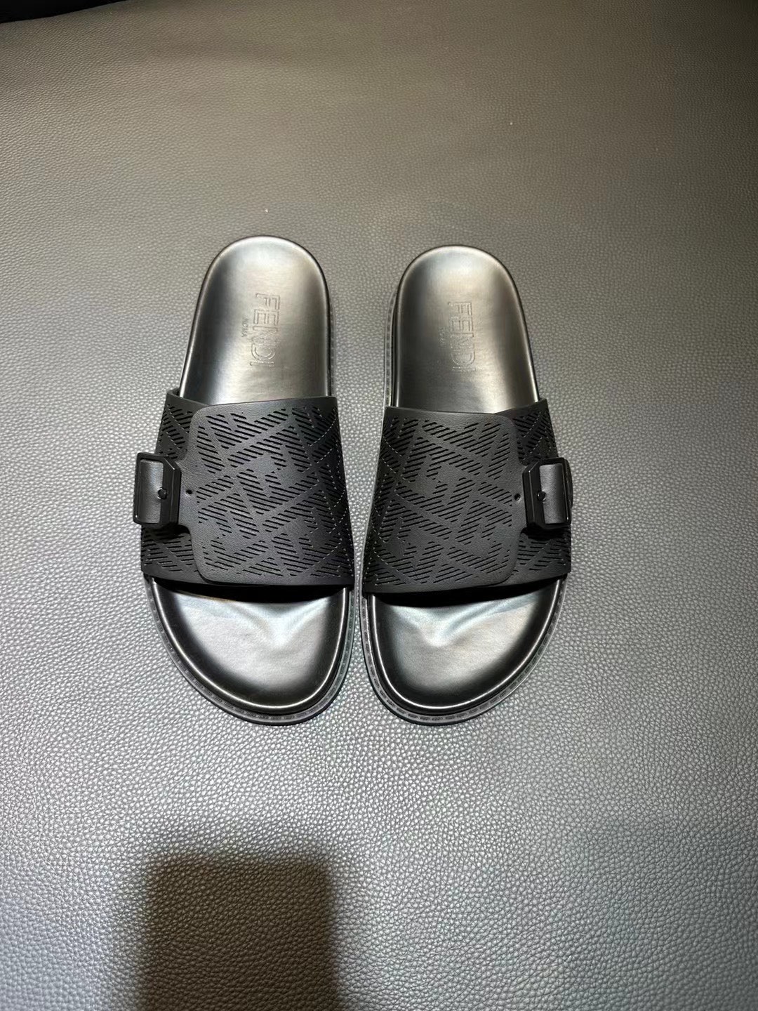 Fendi Style Brown Leather Men's Shoes Lookbook Reference image 1