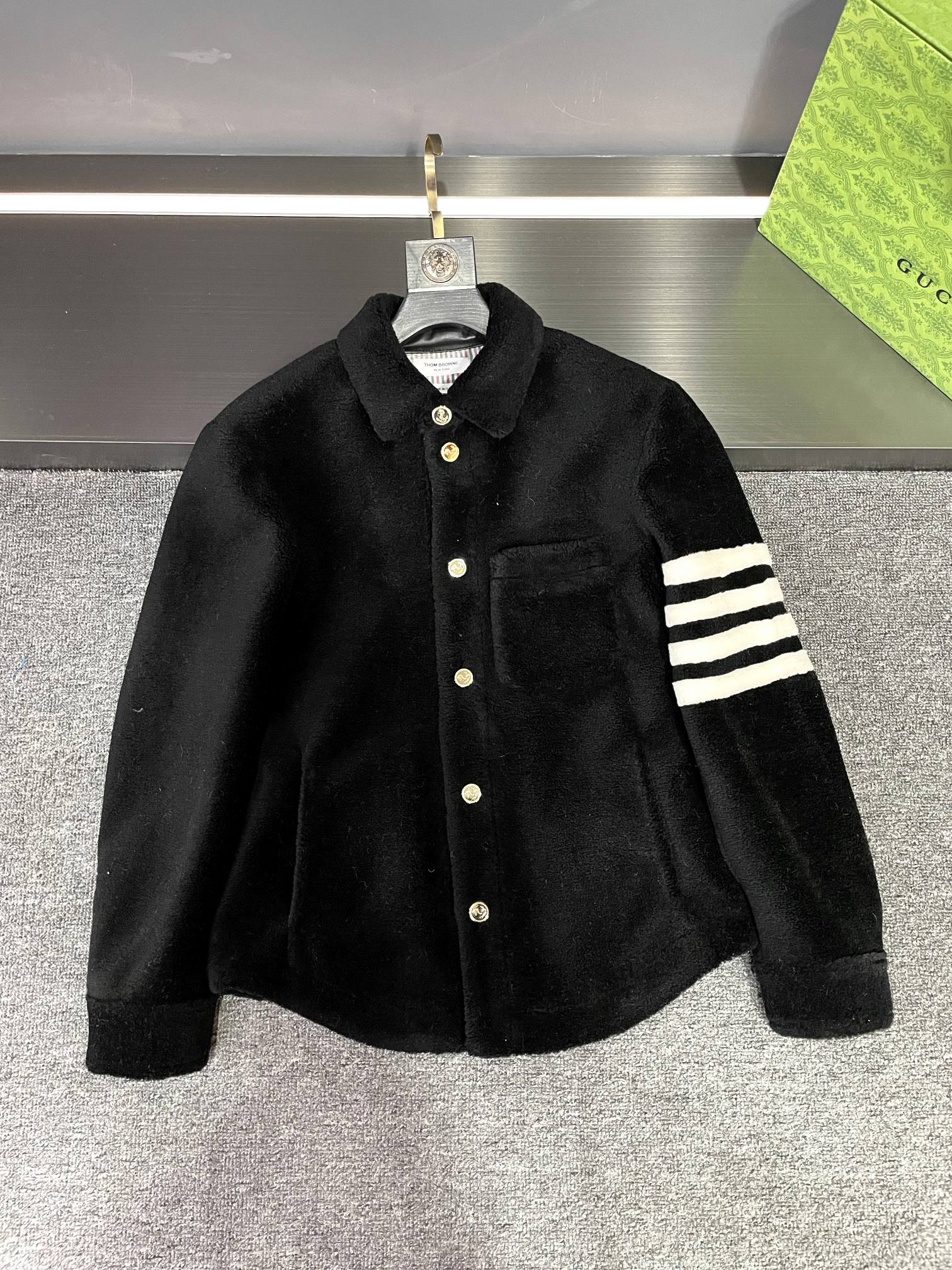 Thom Browne Clothing Coats & Jackets Unisex Wool Fall/Winter Collection