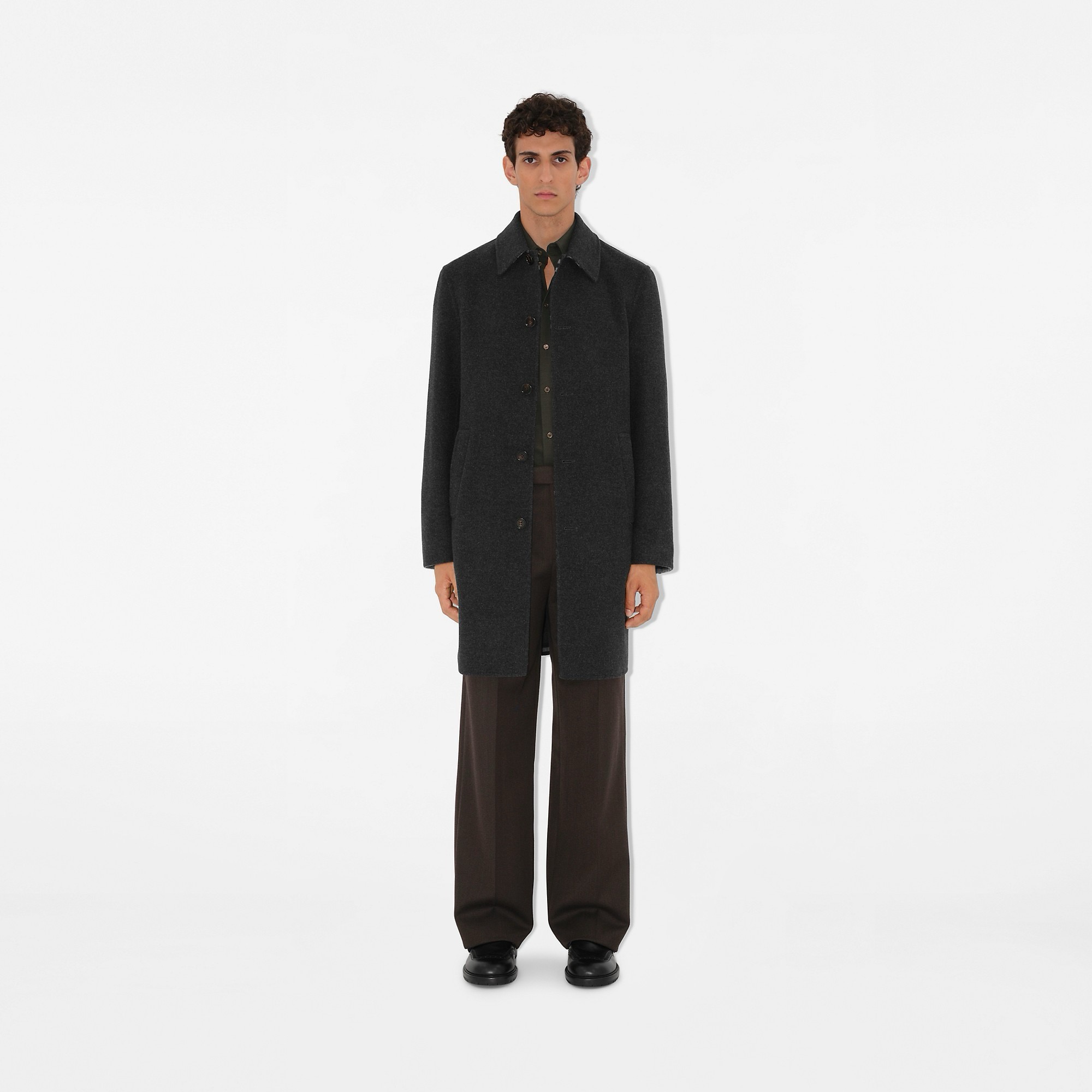 NO:854921,Burberry black double-sided cashmere coat,,burberry,Top Customize119860909Burberry 黑色双面昵羊绒大衣,,burberry,Top Customize1,Men's clothing
