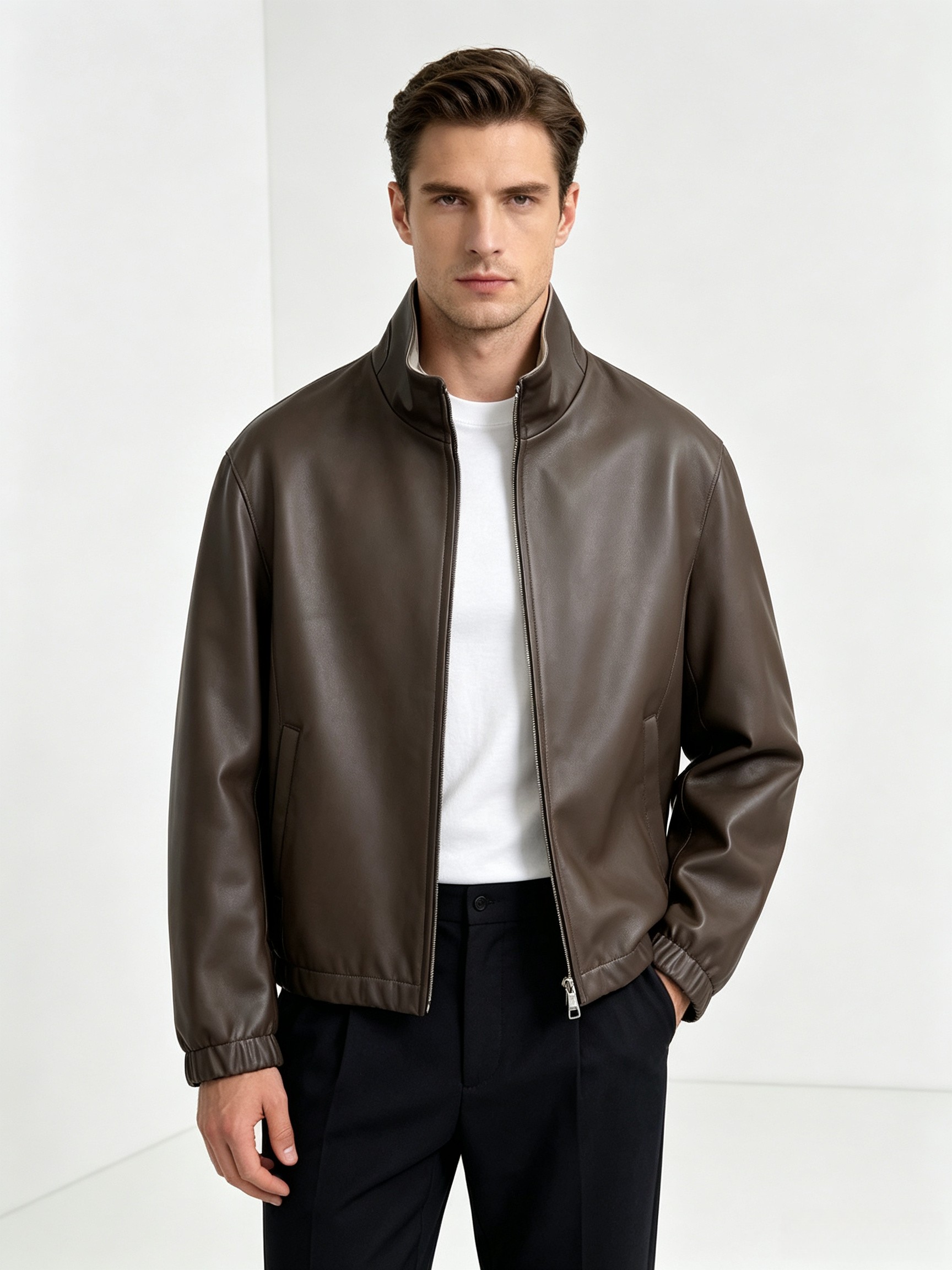 NO:940583,LP double-sided sheepskin jacket upper body effect,,loro piana,jackets & coats,sheepskin,Top Customize119860909LP双面羊皮外套上身效果,,loro piana,jackets & coats,sheepskin,Top Customize1,Men's clothing