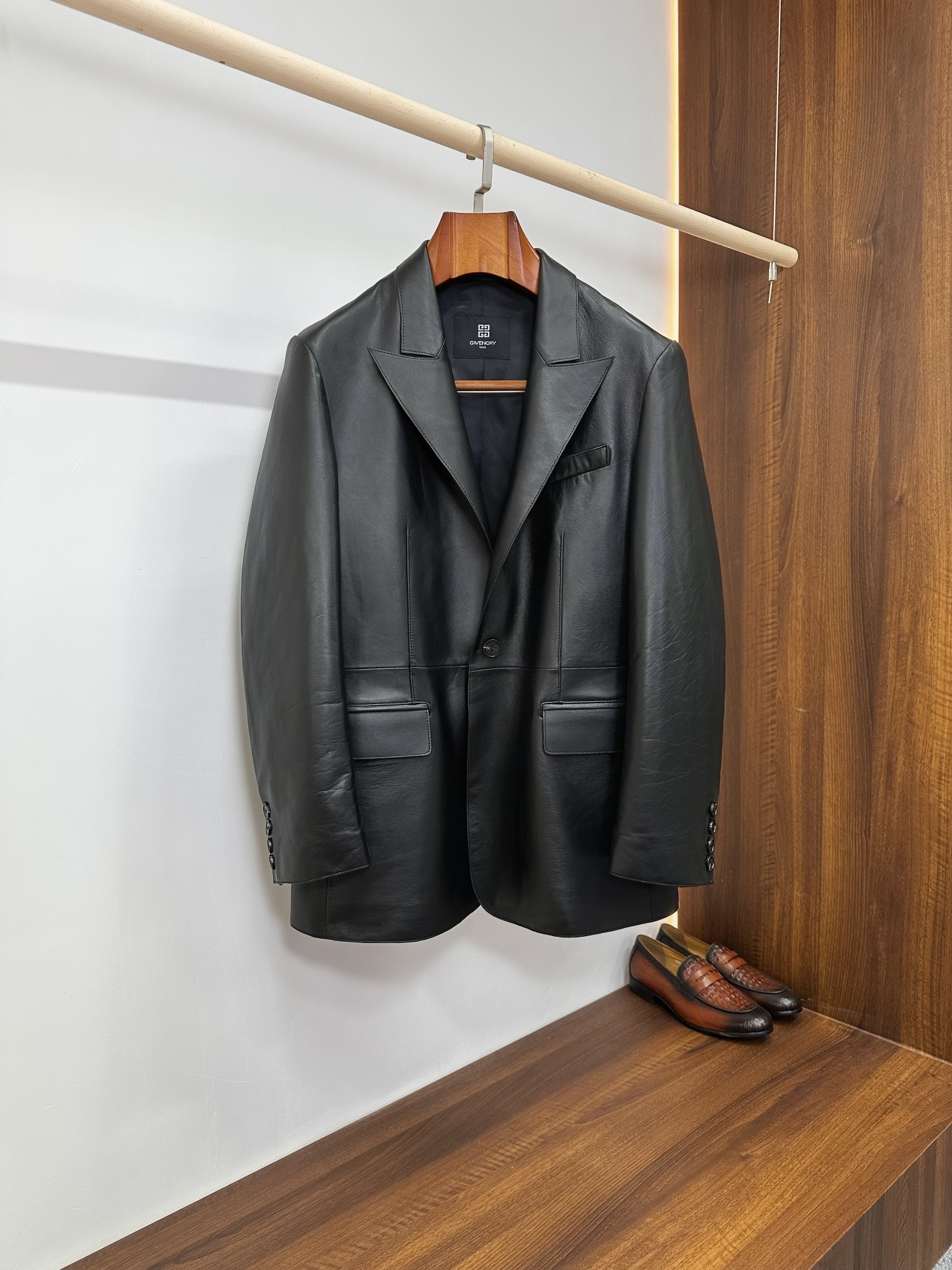 Givenchy Black Single Breasted Blazer