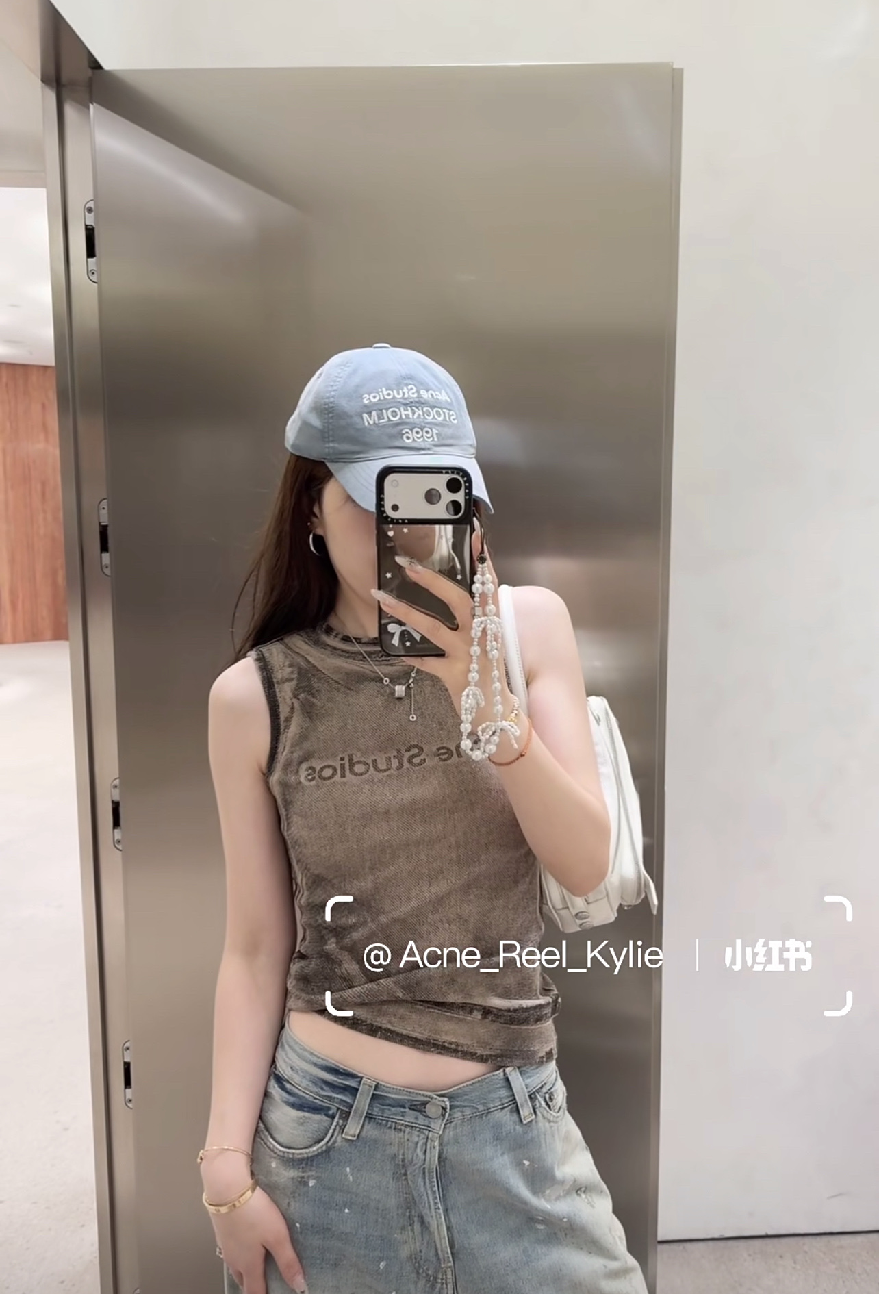 아크네스튜디오 여성 반팔 121886 Acne Studios T Shirt