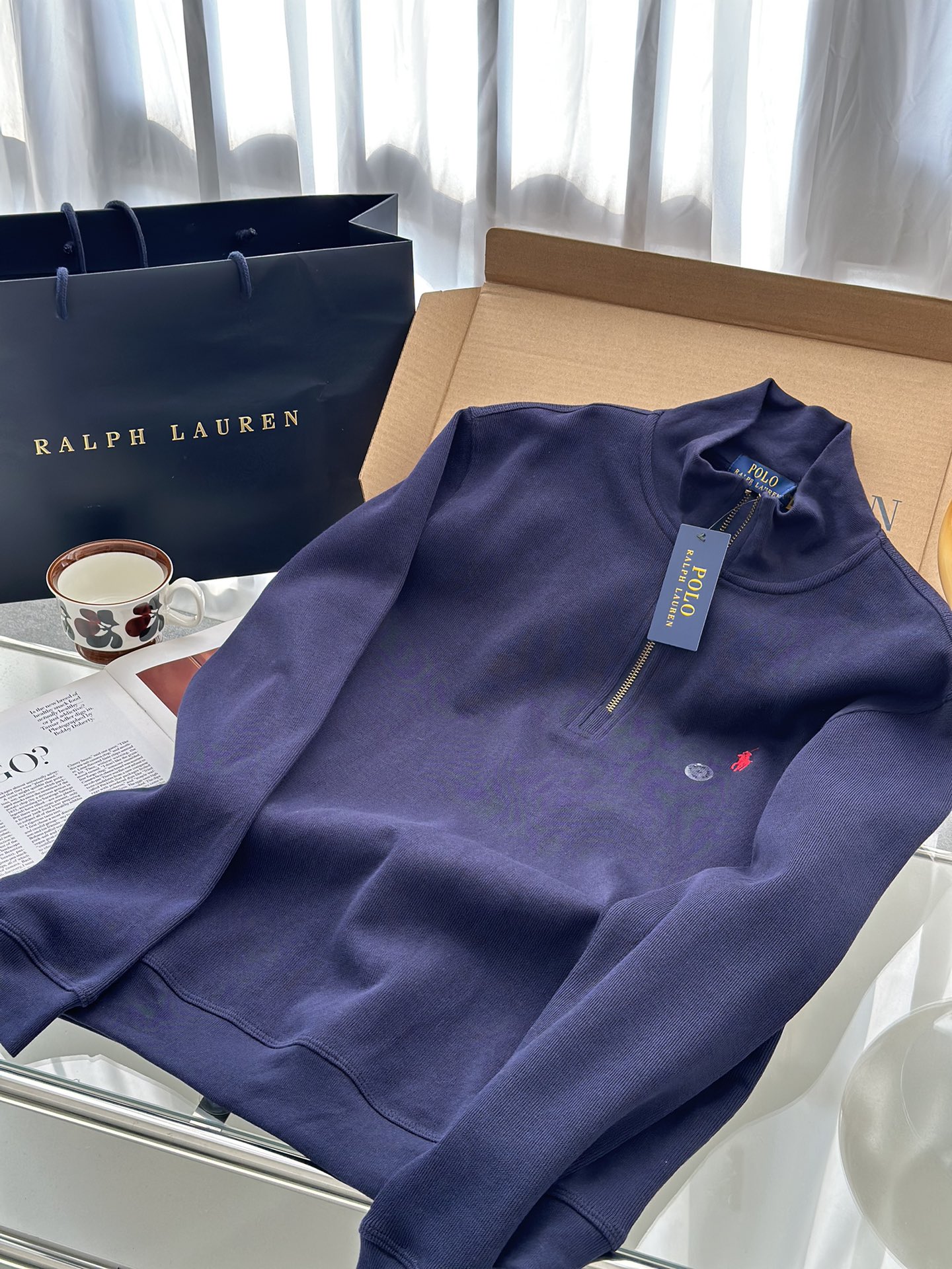 Ralph Lauren’s Half-Lace “Sticky Girl” Suit for Fall and Winter Season – Sizes SMLXL – Milky Almonds Aesthetic - 图片 1