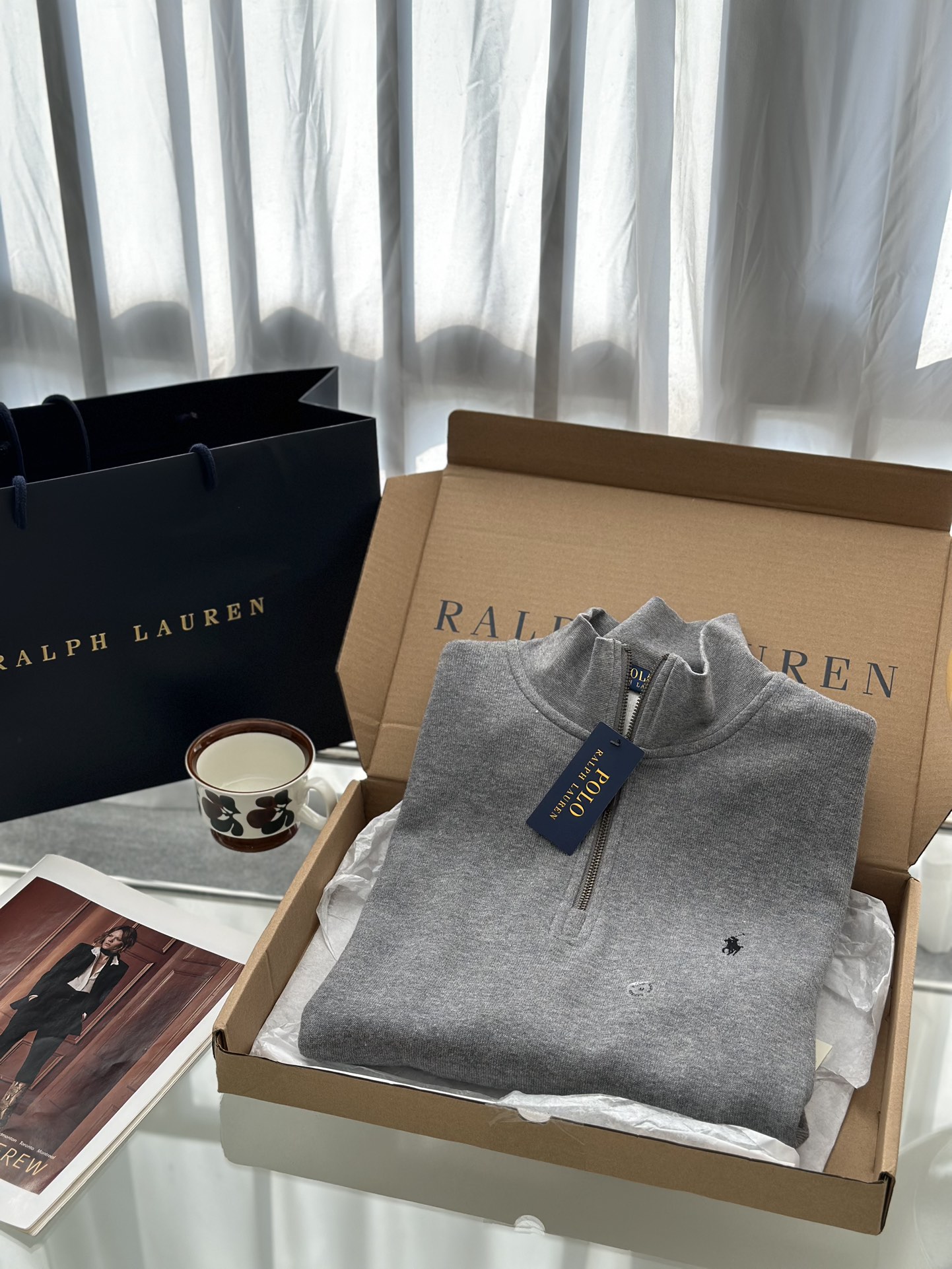 Ralph Lauren Sticky Girl Suit: Half-Lace Design for Fall & Winter, Sizes SMLXL - 图片 6