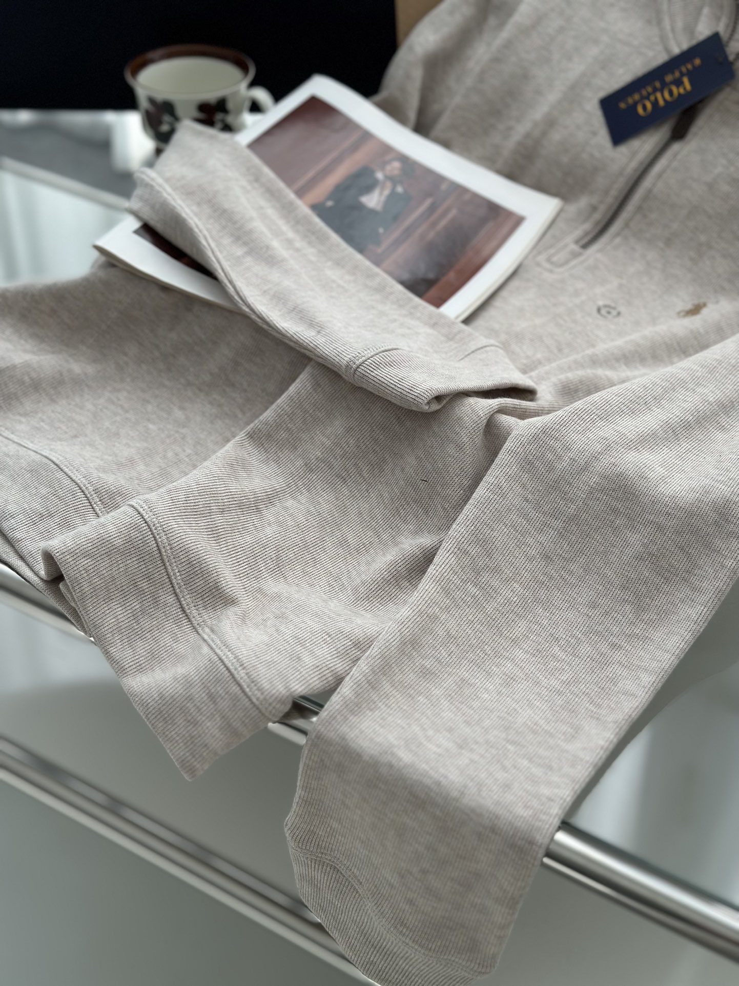 Ralph Lauren Sticky Girl Half-Lace Suit for Fall and Winter Fashion - 图片 2