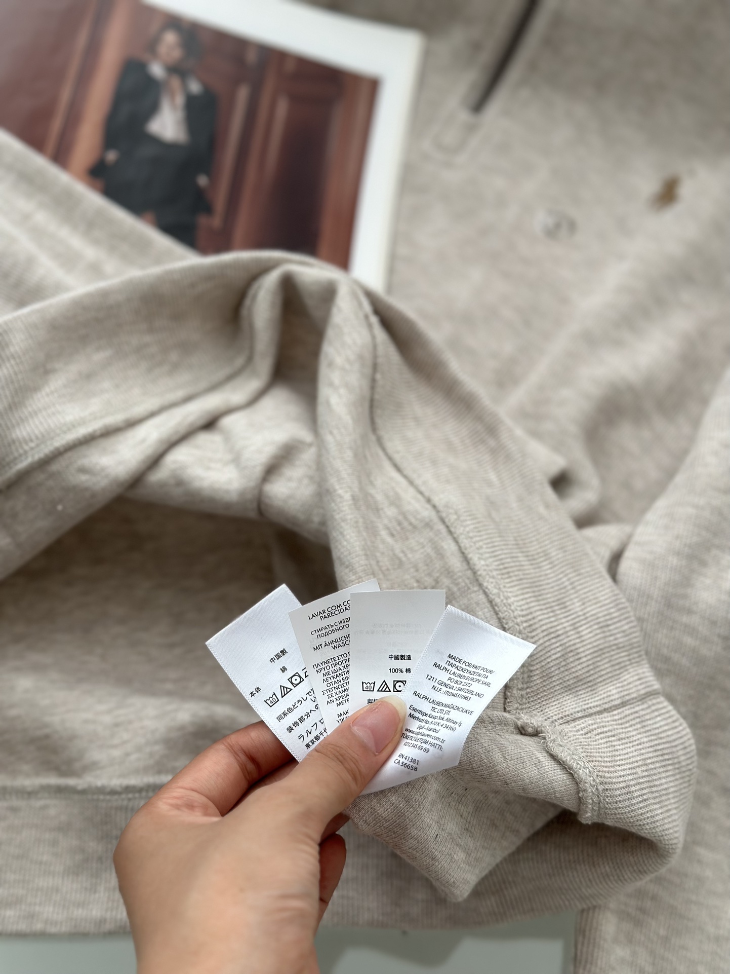 Ralph Lauren Sticky Girl Half-Lace Suit for Fall and Winter Fashion - 图片 9