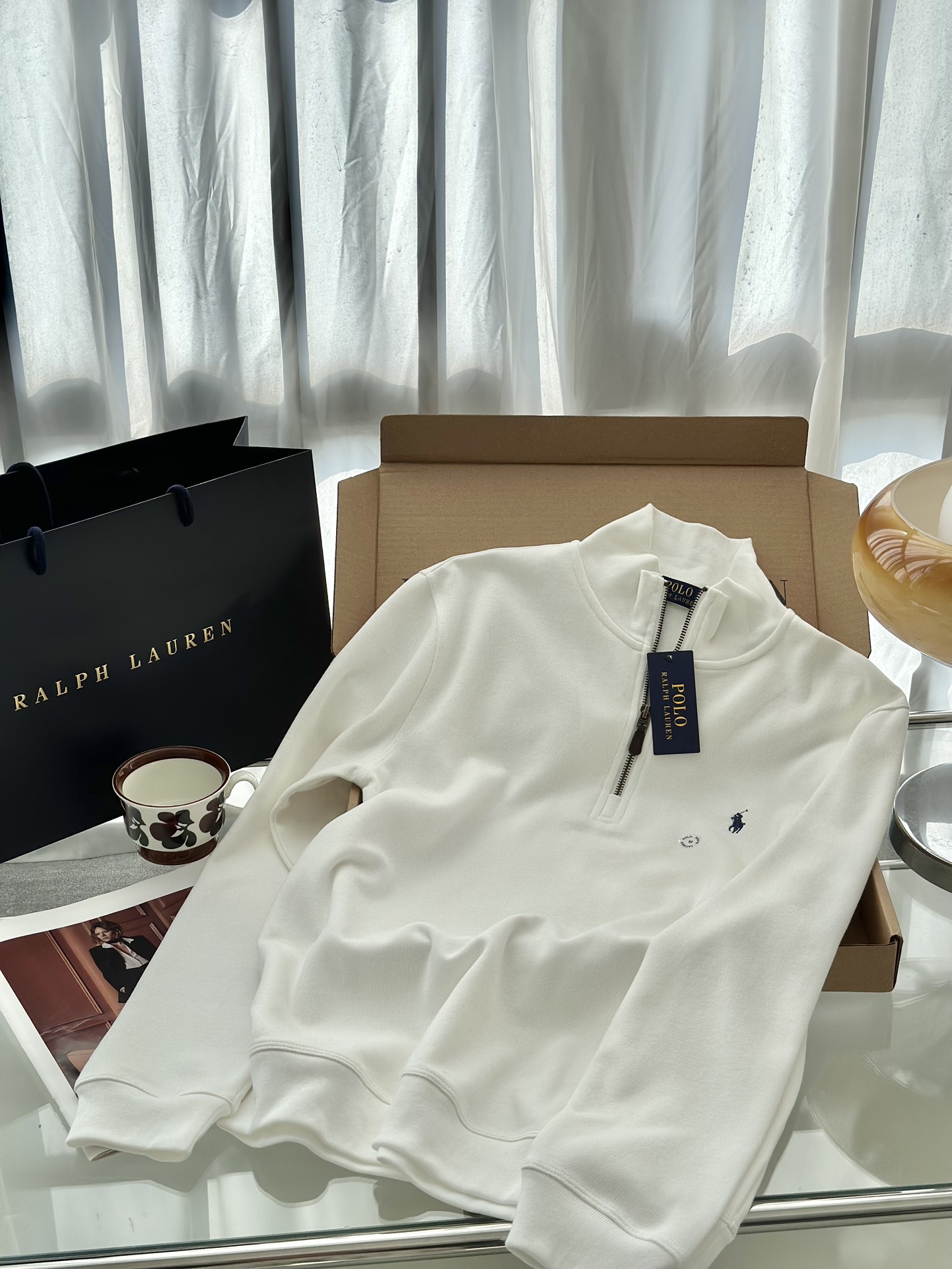 Ralph Lauren Half-Lace Suit in Milky Almond for Fall and Winter - 图片 1
