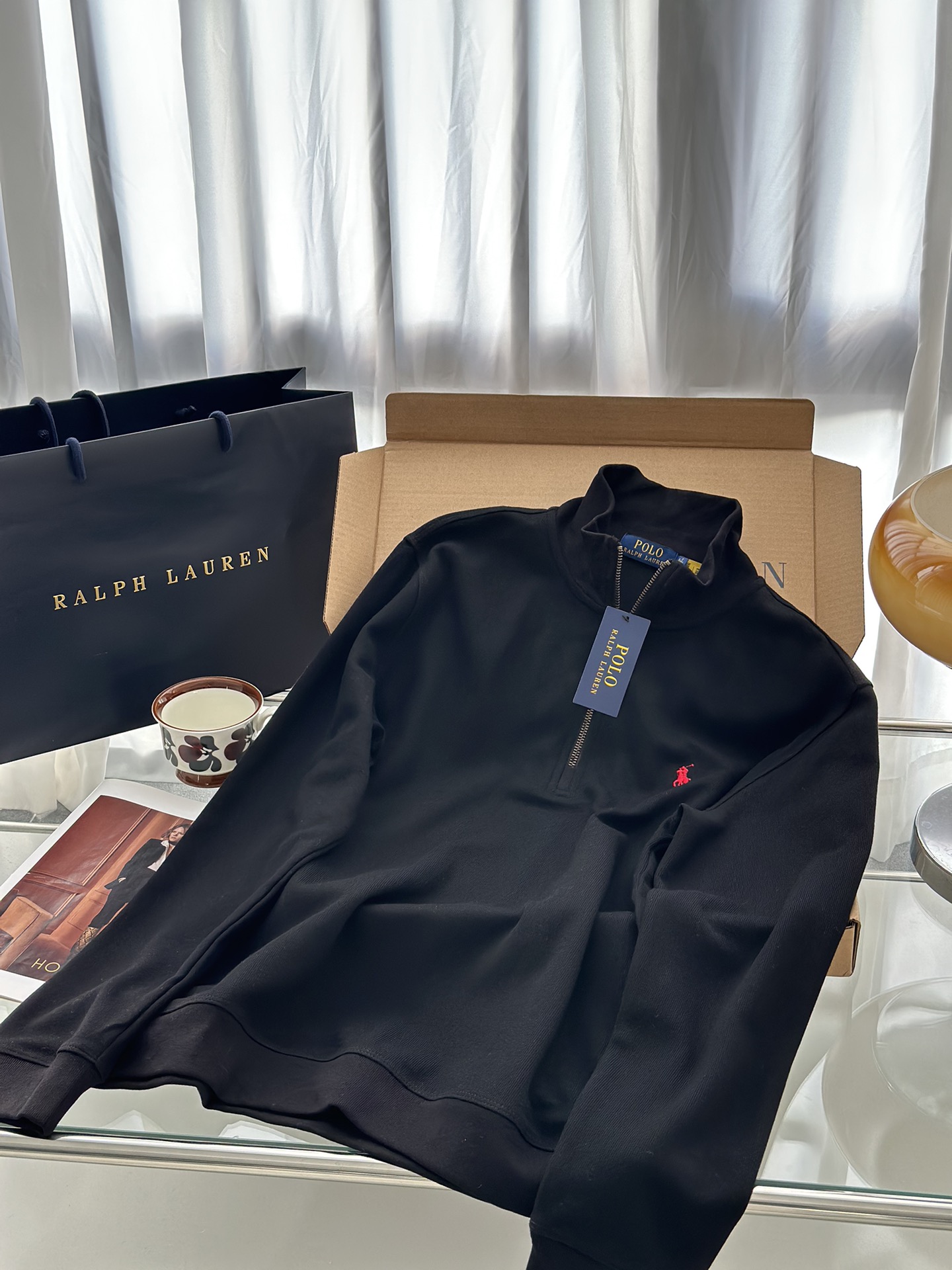 Ralph Lauren Sticky Girl Half-Lace Suit for Fall and Winter