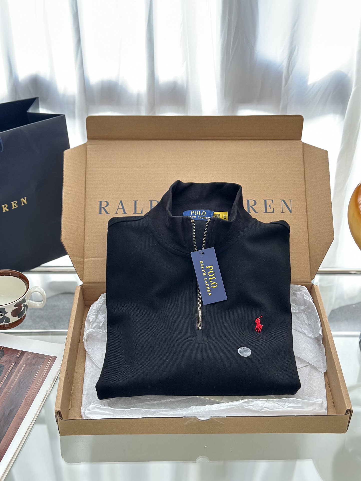 Ralph Lauren Sticky Girl Half-Lace Suit for Fall and Winter - 图片 4