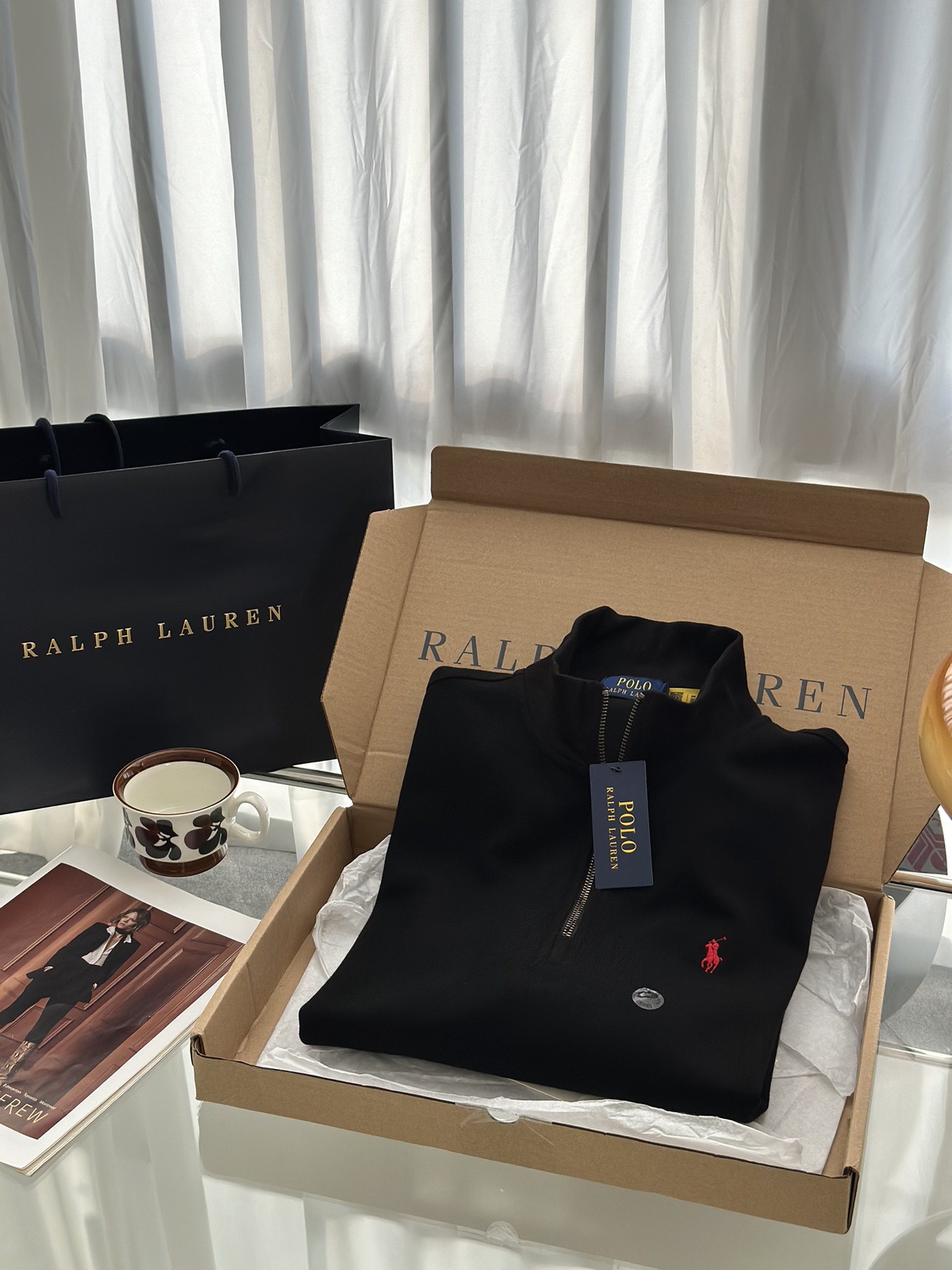 Ralph Lauren Sticky Girl Half-Lace Suit for Fall and Winter - 图片 5