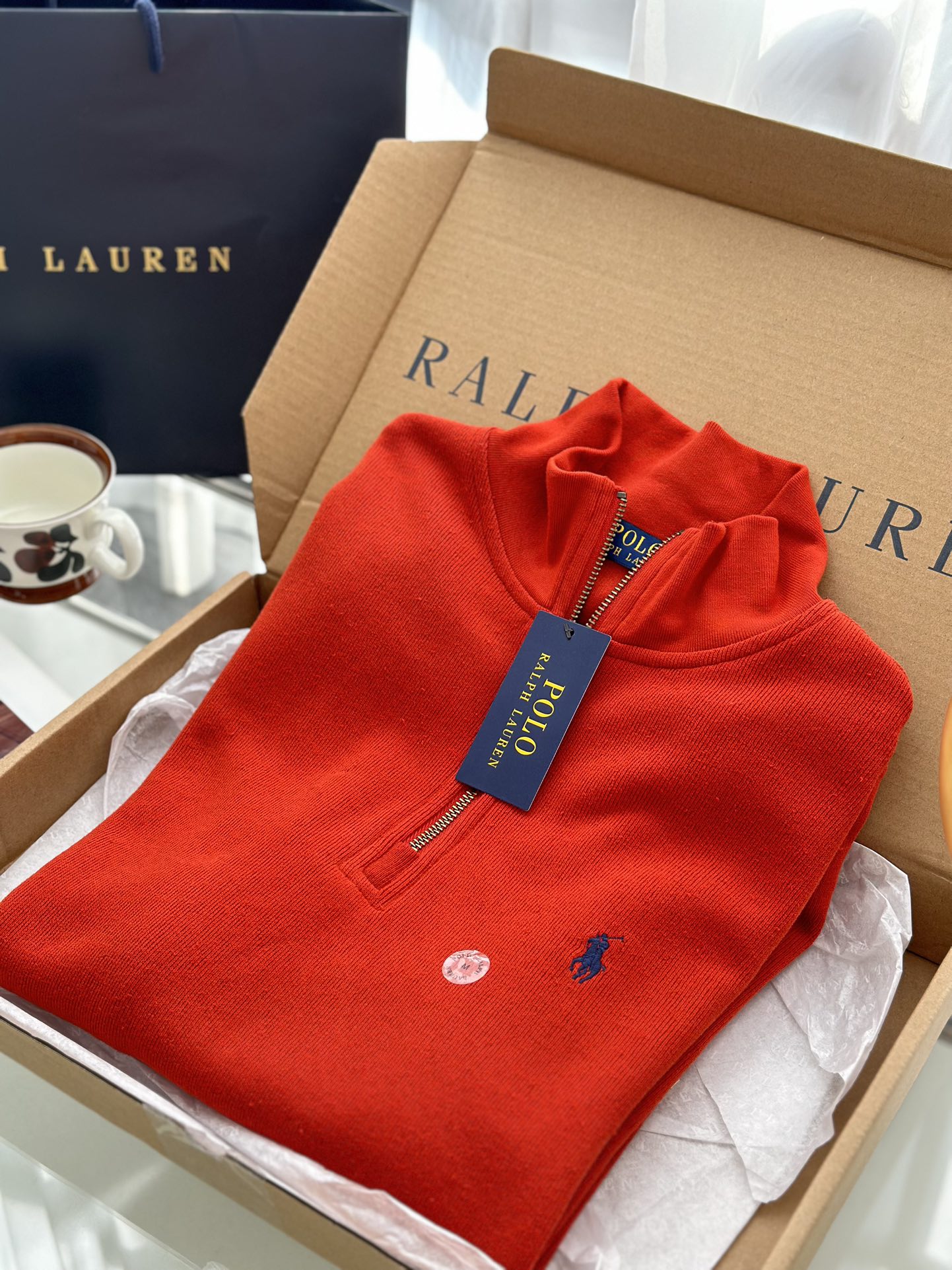 “Ralph Lauren Sticky Girl Suit: Half-Lace Design for Fall and Winter in SMLXL Sizes” - 图片 2