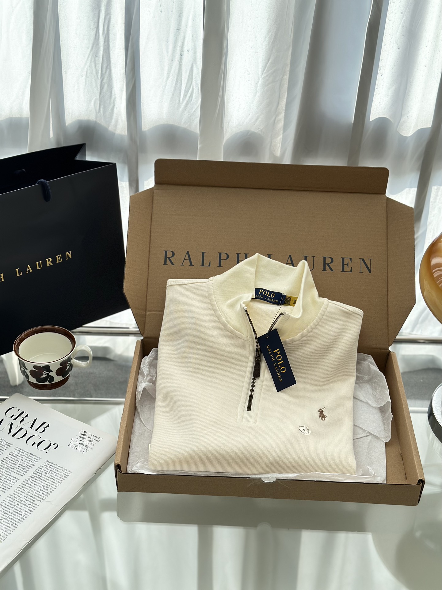 Ralph Lauren’s “Sticky Girl” Half-Lace Suit for Fall and Winter: Milky Almond Design Overview - 图片 5