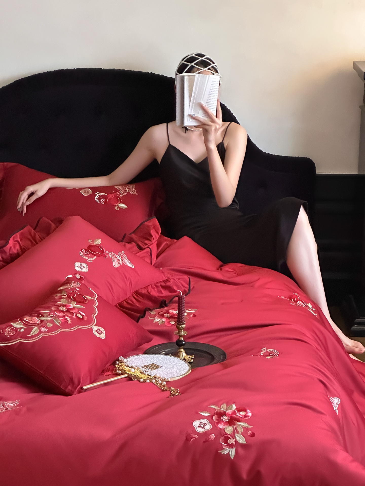 阿莱亚 Alaïa 高定典藏经典高奢皮具手袋托特包斜挎包女包 #4A7C52A1 2