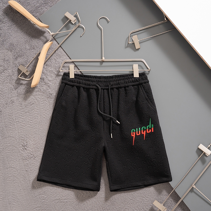 #Z0024 [Reposición durante todo el año, nunca se retira] GUCCI 古驰 2025 primavera-verano nuevos pantalones cortos casual…