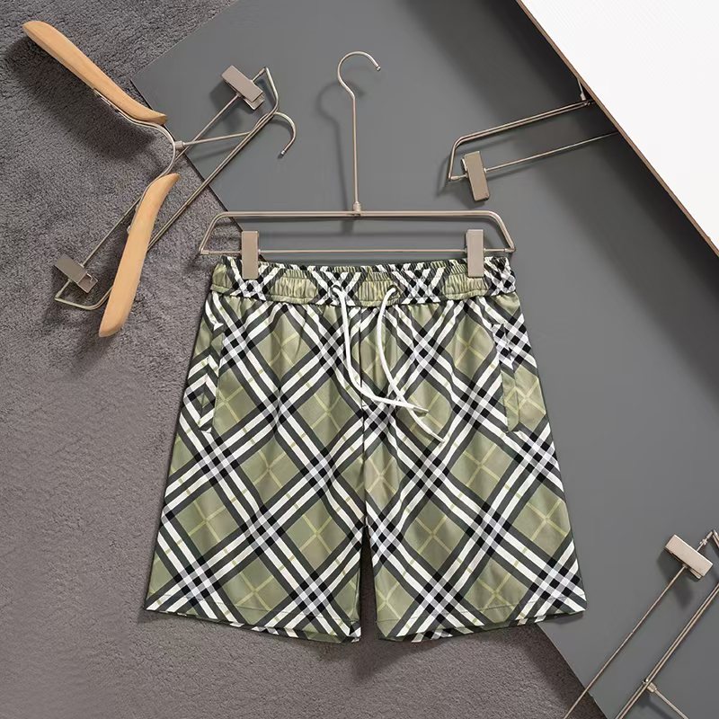 # V2534 [Reabastecimiento durante todo el año] BURBERRY 2025 primavera y verano nuevos pantalones de playa informales d…