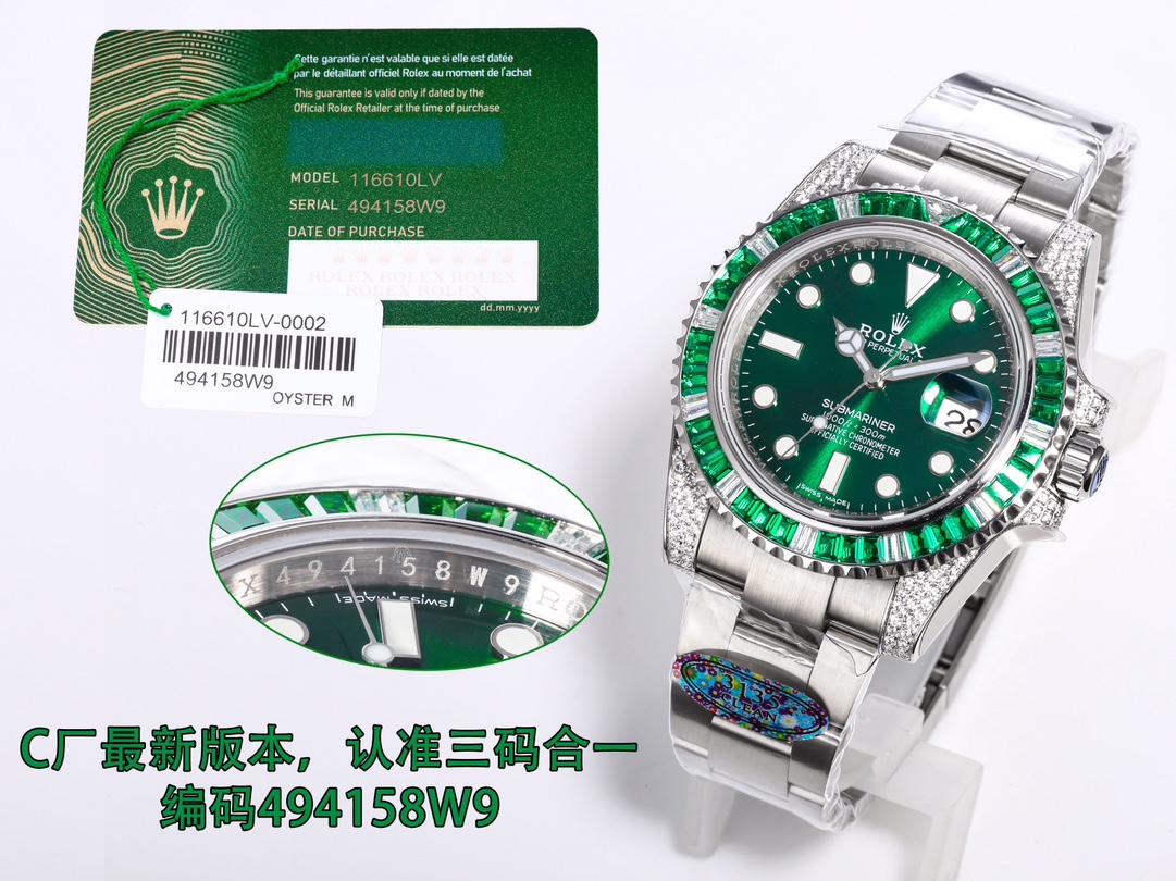 Rolex Submariner Watch China Sale
 Blue Set With Diamonds Men
