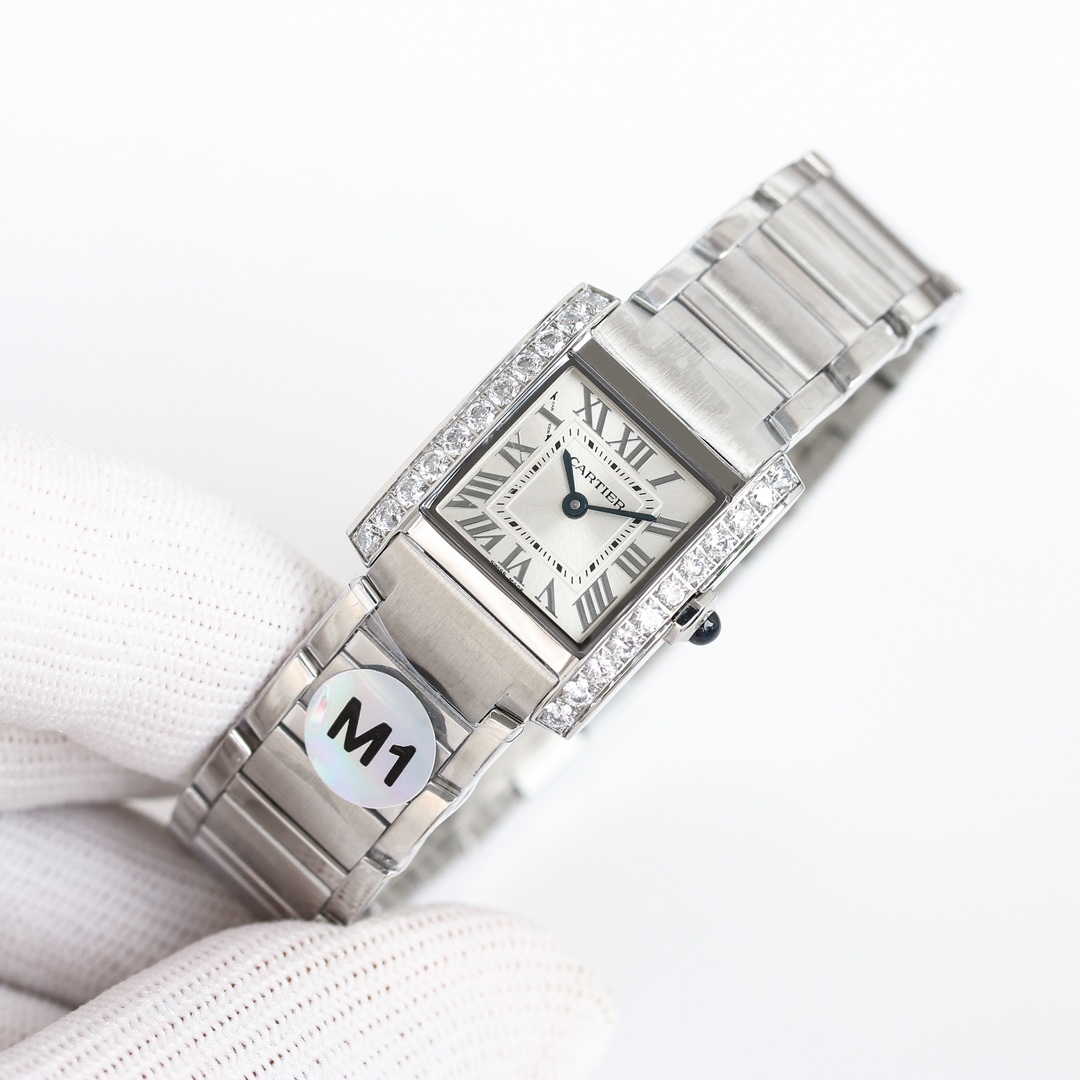 CARTIER TANK Francaise 女士瑞士石英腕表女,手表,cartier 3