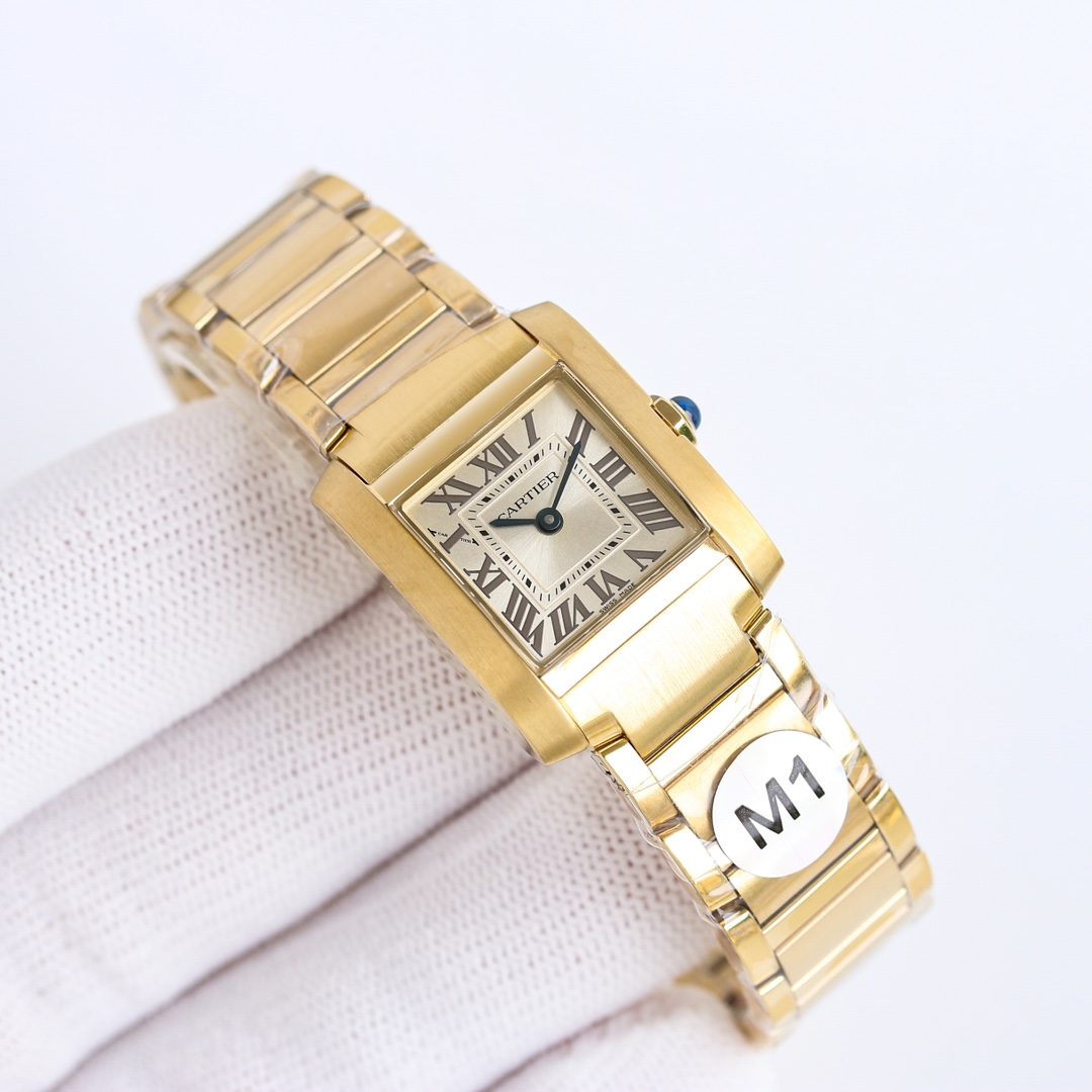 CARTIER TANK Francaise 女士瑞士石英腕表女,手表,cartier 3