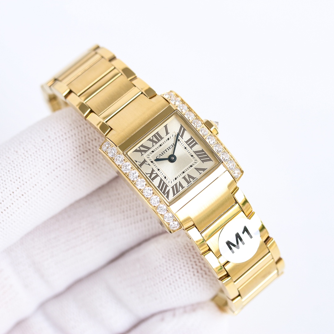 CARTIER TANK Francaise 女士石英腕表女,手表,cartier 3