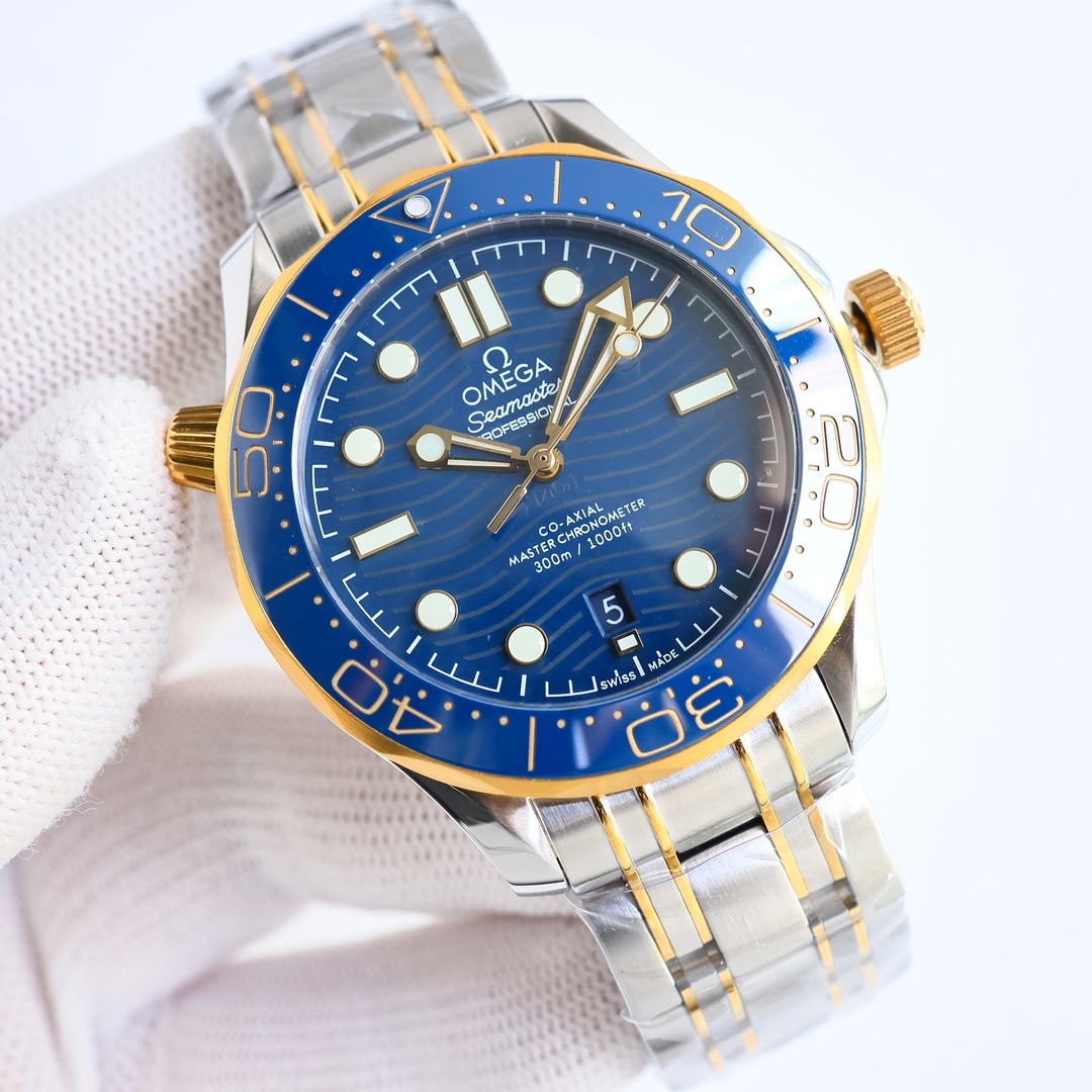 OMEGA Omega Seamaster Reloj Comprar la mejor alta calidad
 Azul Hombres