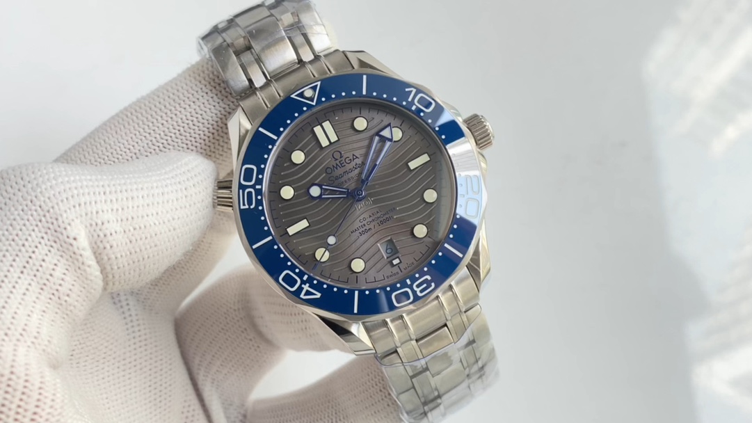 OMEGA Omega Seamaster Reloj Azul Hombres