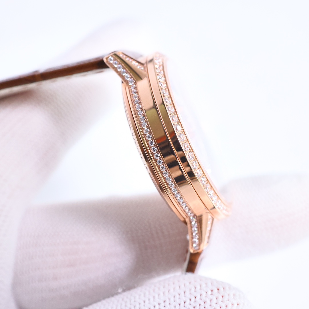 JL KF1 Star Wristwatch: White and Gold Shells, Meteor Design, 3D Technology. - 图片 6