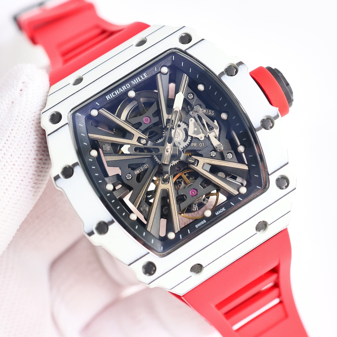 升级V3 理查德 米尔 RM12-01 一体陀飞轮腕表