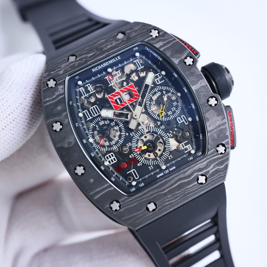 RICHARD MILLE RM011-FM 系列碳纤维机械腕表