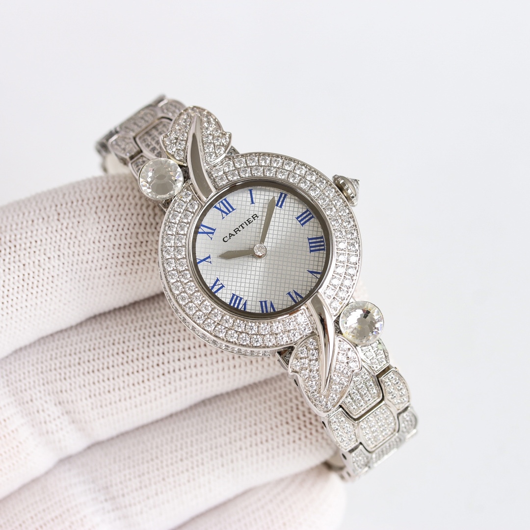 NO:336545,Cartier/CARTIER Pearl goes beyond artistic aesthetics!  Cartier (CARTIER) high-end jewelry watch!  The high-end jewelry watches of the French high-end jewelry brand Cartier fully and appropriately interpret the word 