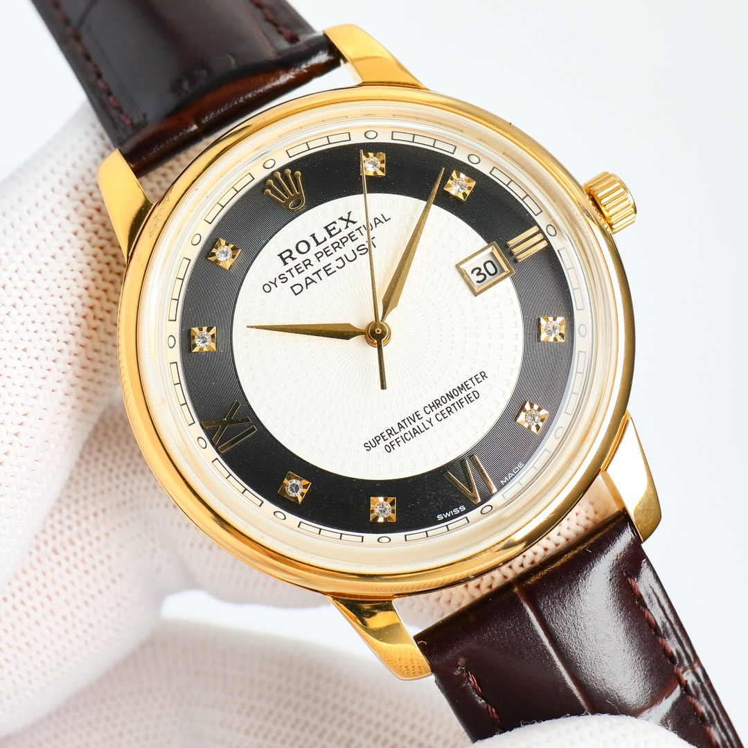 NO:383569,Produced by TW, White Shell Gold Rose, TW Factory ROLEX, Rolex, Cellini PN1 Pot Cover Glass, a men's watch that demonstrates gentlemanly demeanor and is suitable for participating in various activities. It is equipped with an accurate and stable imported movement. It vibrates 28,800 times per hour, and has zero rework quality!  The original size of 42mm in diameter is used, and the imported calfskin strap makes you more comfortable to use!  Super waterproof 100 meters!  !!  (Precise commitment): The product is physically shiny and more exquisite. The shell cover technology is all master-level light body test. Plus the high-tech forging of machines in the new era, it is shocking and noble. You deserve it!  The best luxury recommendation for gifts, please identify TW exclusive quality, Rolex, cowhide19860909TW 出品 白壳金 玫 TW Factory ROLEX 劳力士 .切利尼 PN1 锅盖玻璃 一块彰显绅士风度,适合参加各种活动场合的不二之选的男士腕表 搭载着精准稳定的进口机芯.每小时振频28800次,零返修质量！直径42mm原装尺寸,采用进口小牛皮表带让你使用更佳舒适！100米超强防水！! ！(慎重承诺):产品实物光泽 更佳精湛 壳套工艺都是宗师级别轻身检验 加上新时代机器高技锻造 上手震撼尊贵非凡.你值得拥有！送礼最佳奢华推荐请认准TW独家品质,,rolex,cowhide,Watch
