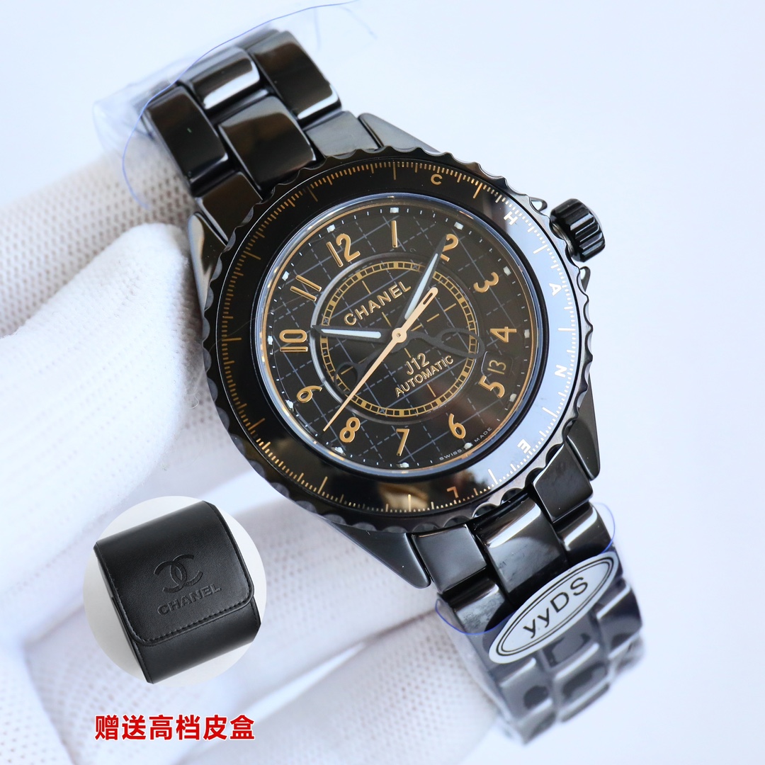 Chanel J12 Embroidery Needle Series H9762: Luxury Couture Wristwatch Review - 图片 1